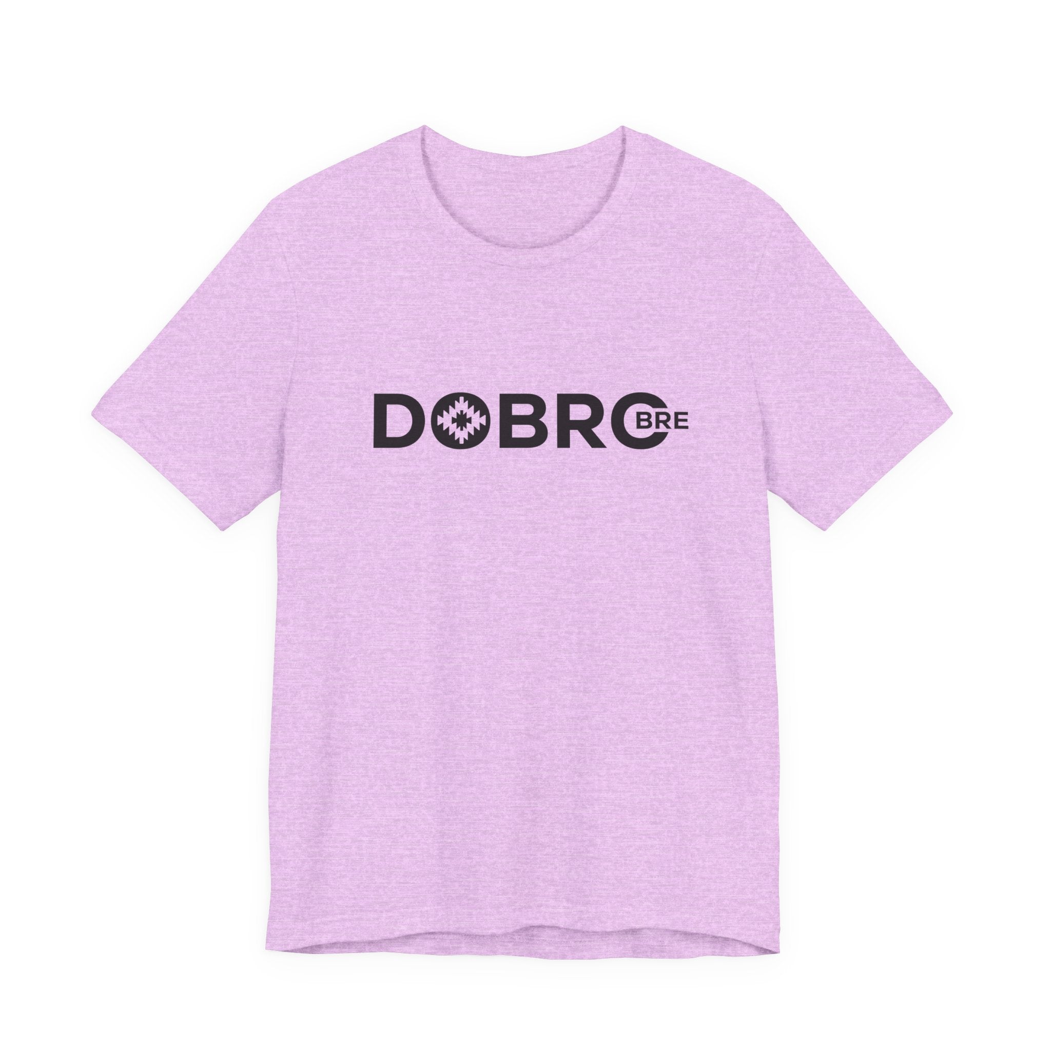 DOBRO BRE Unisex T-Shirt – Black Text Design | Bold. Simple. Balkan.