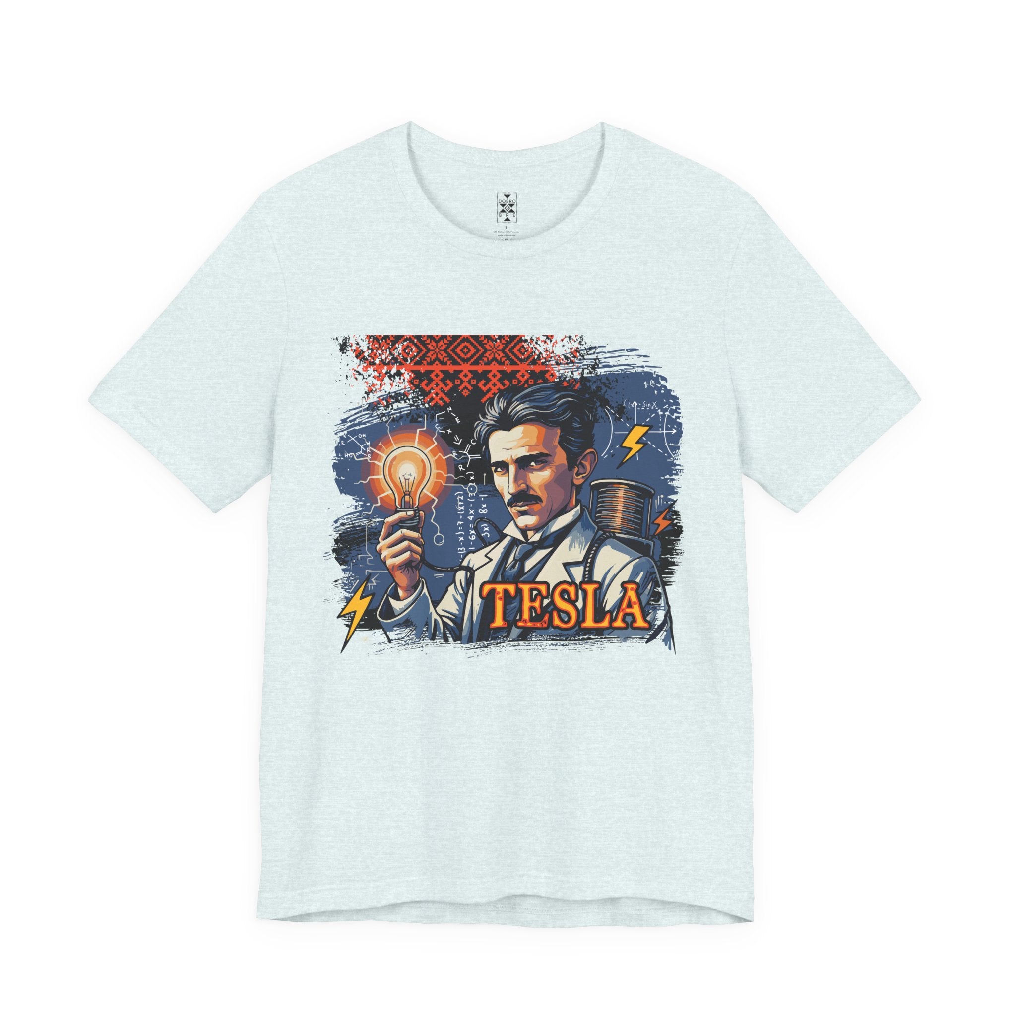 Nikola Tesla Graphic Tee,  Gift for Science Lovers, Retro T-Shirt