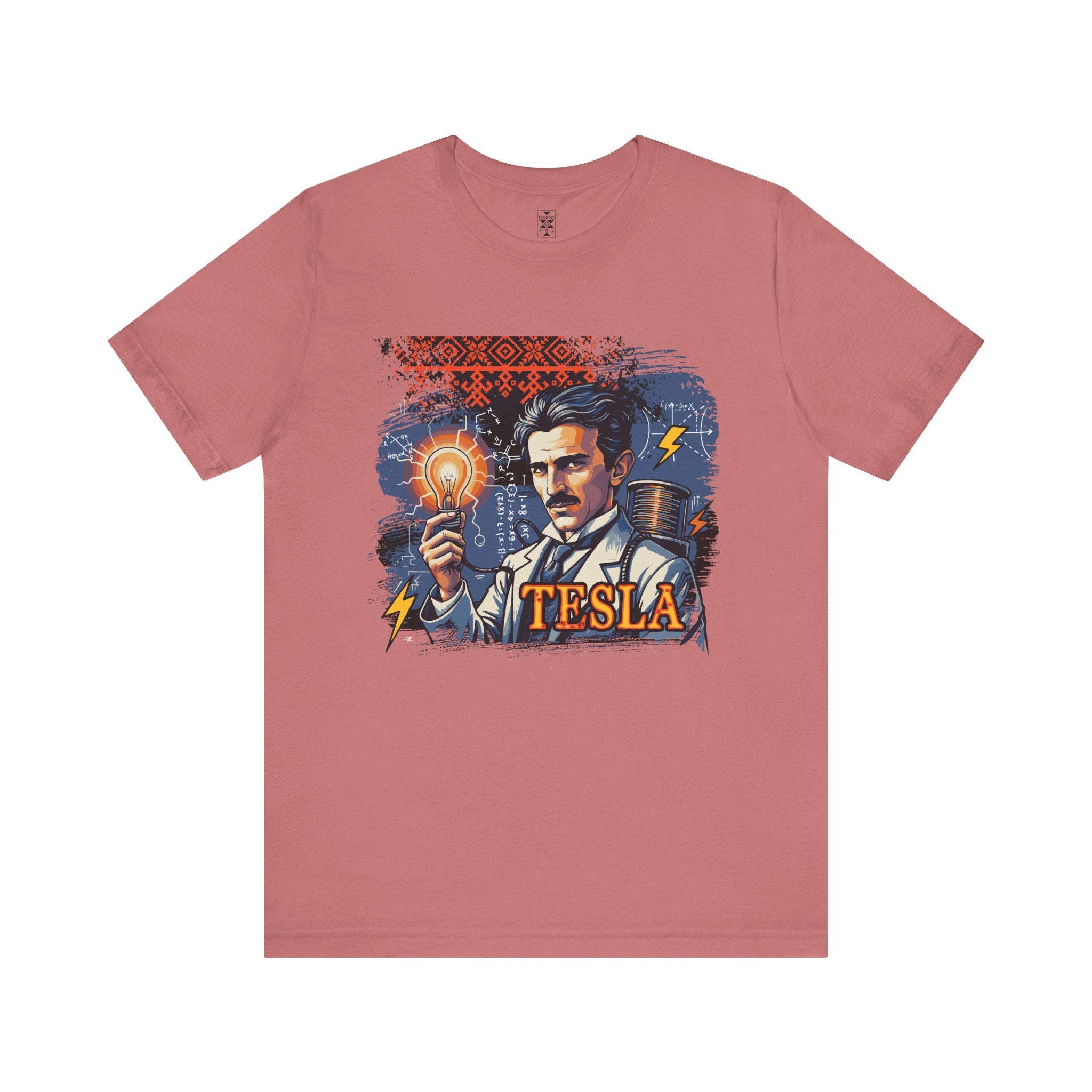 Nikola Tesla Graphic Tee,  Gift for Science Lovers, Retro T-Shirt