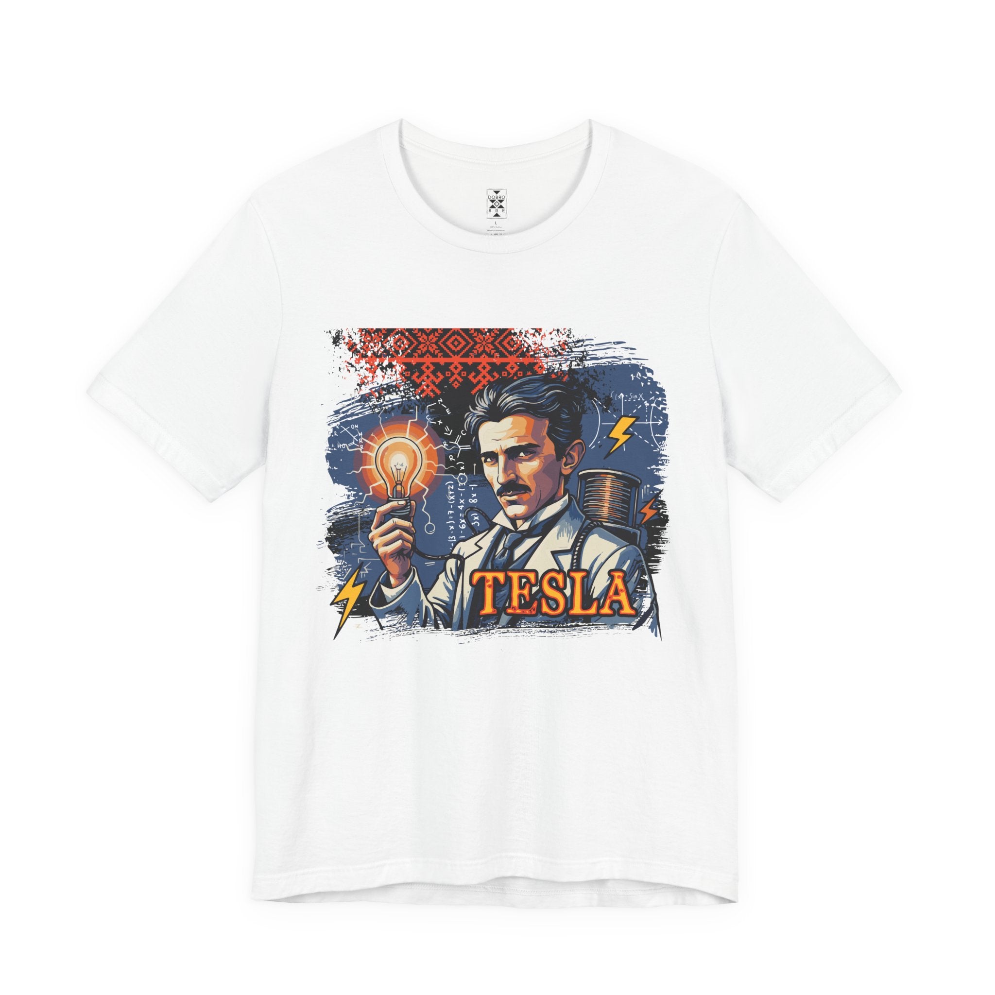 Nikola Tesla Graphic Tee,  Gift for Science Lovers, Retro T-Shirt