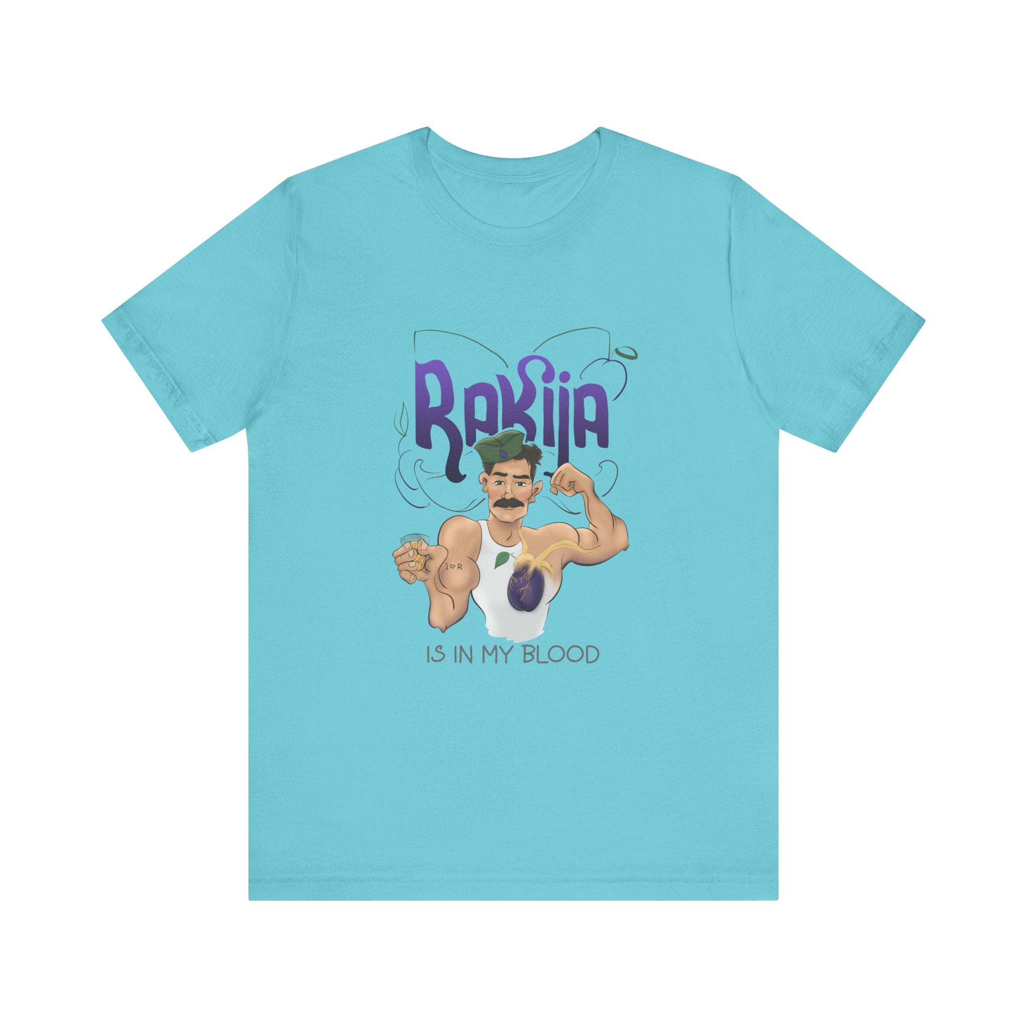 Rakija is in My Blood T-Shirt | Funny Balkan Culture Shirt