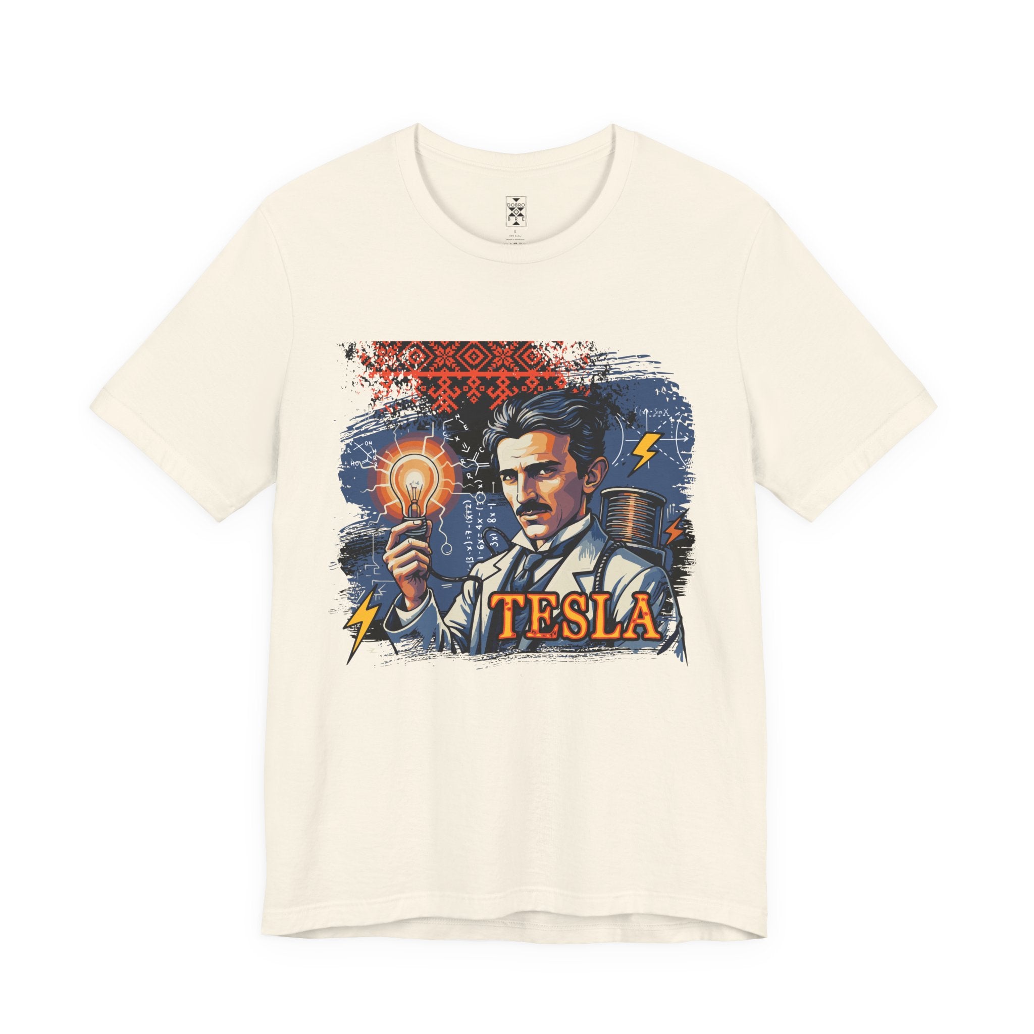 Nikola Tesla Graphic Tee,  Gift for Science Lovers, Retro T-Shirt
