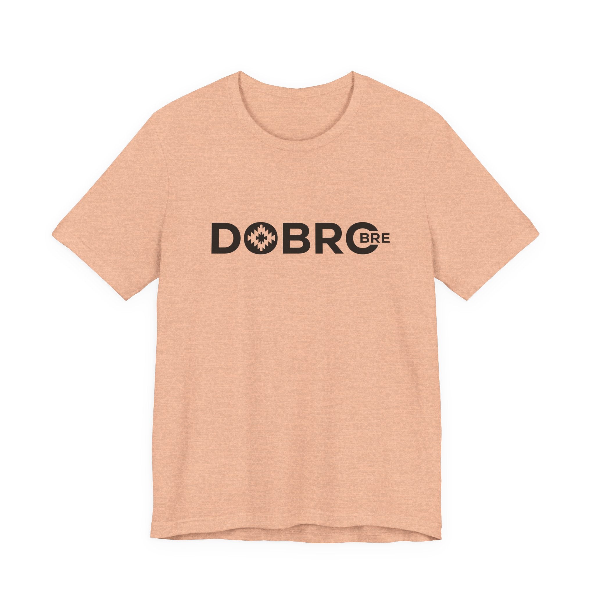 DOBRO BRE Unisex T-Shirt – Black Text Design | Bold. Simple. Balkan.