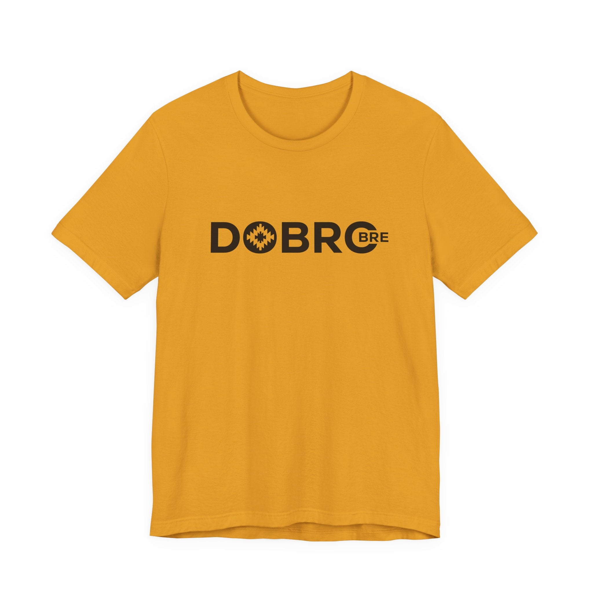 DOBRO BRE Unisex T-Shirt – Black Text Design | Bold. Simple. Balkan.