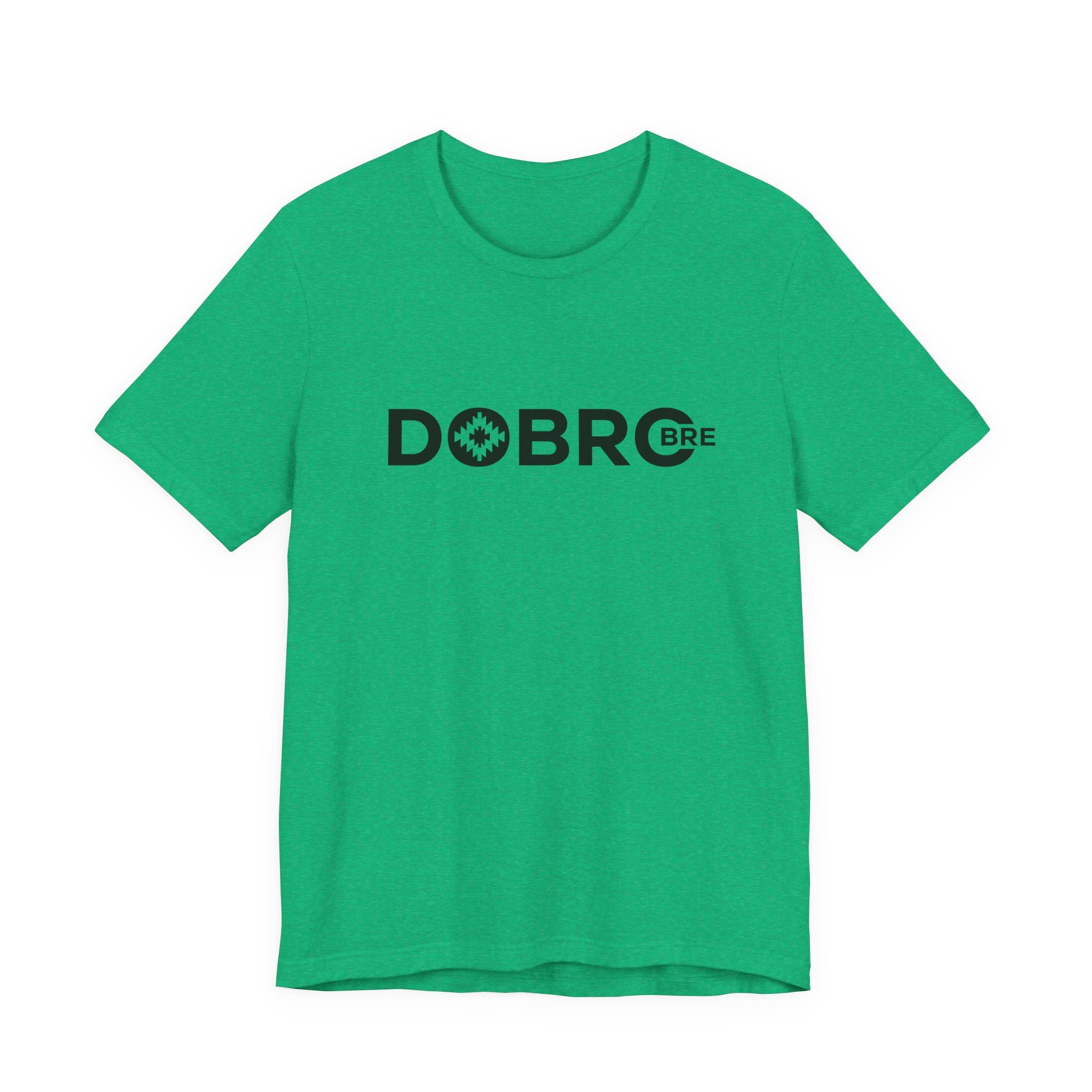 DOBRO BRE Unisex T-Shirt – Black Text Design | Bold. Simple. Balkan.