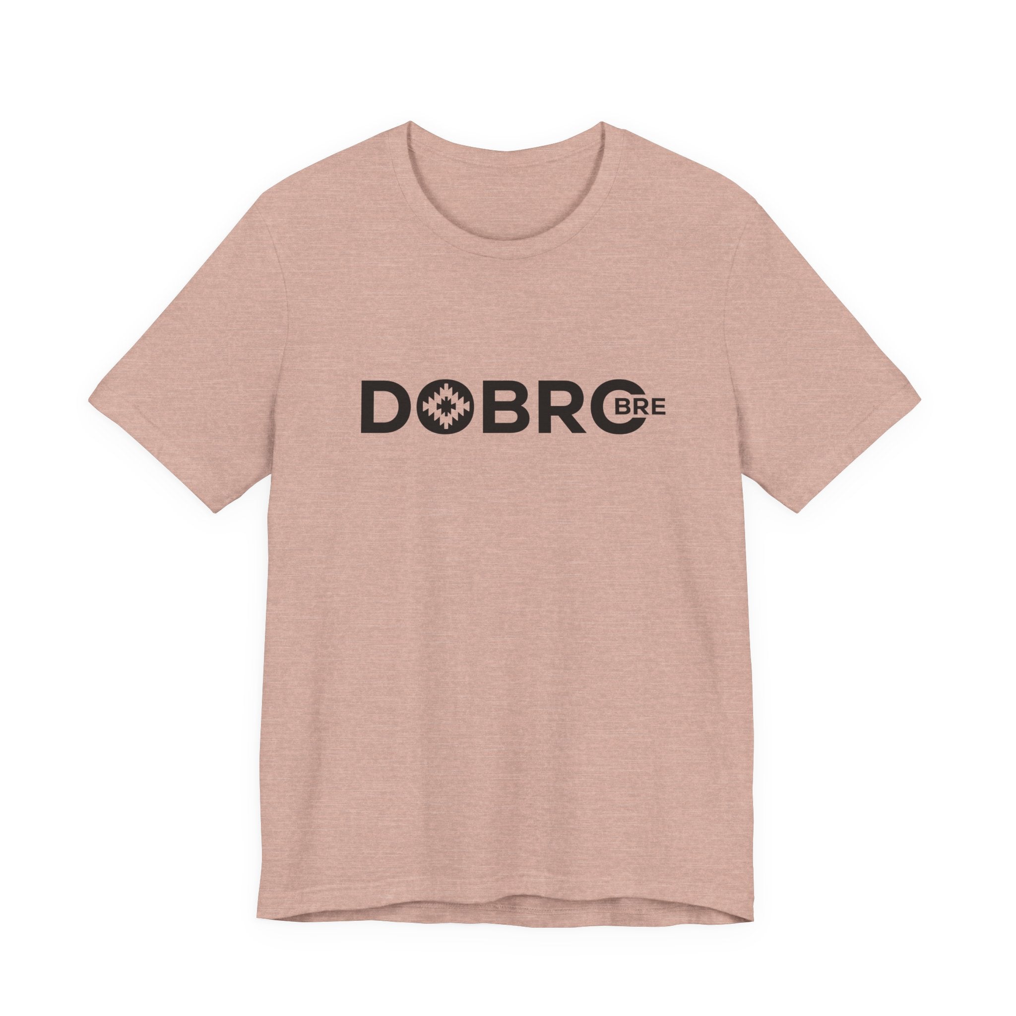 DOBRO BRE Unisex T-Shirt – Black Text Design | Bold. Simple. Balkan.