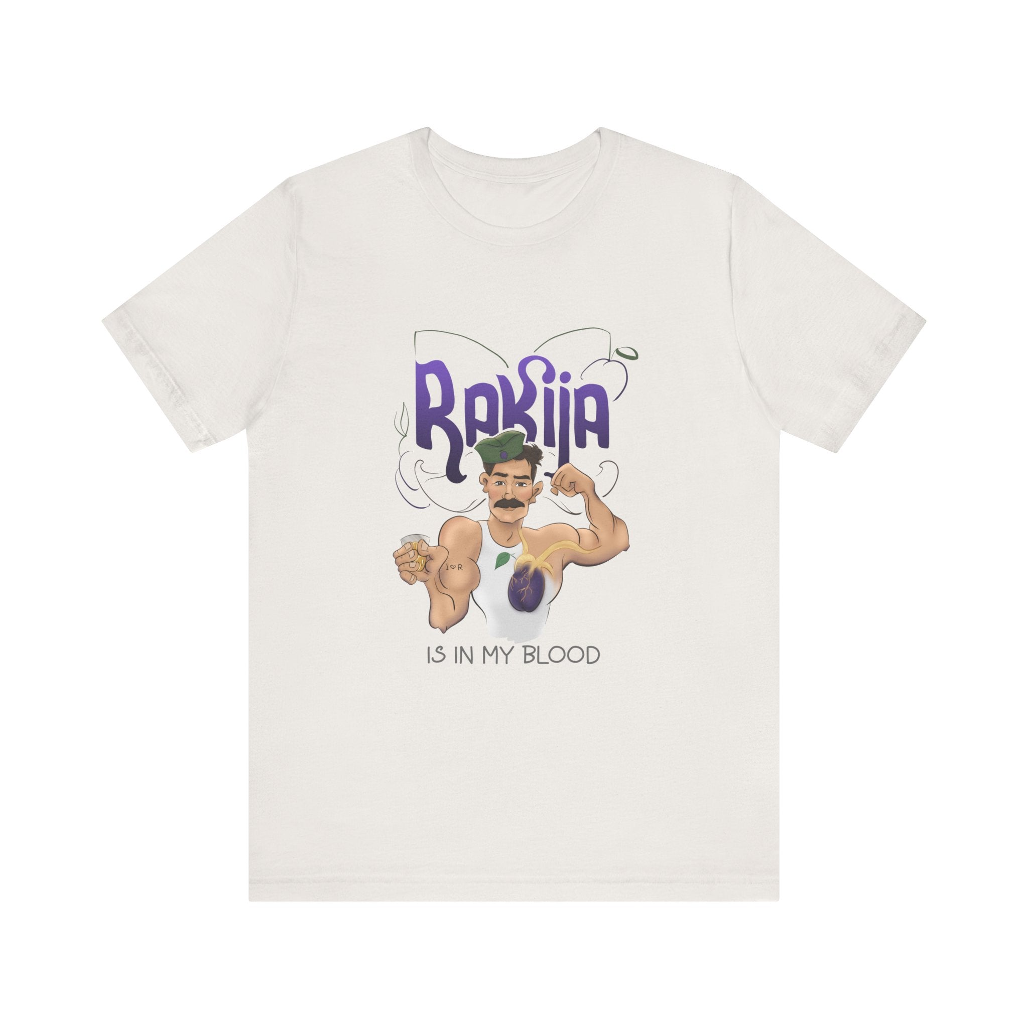Rakija is in My Blood T-Shirt | Funny Balkan Culture Shirt