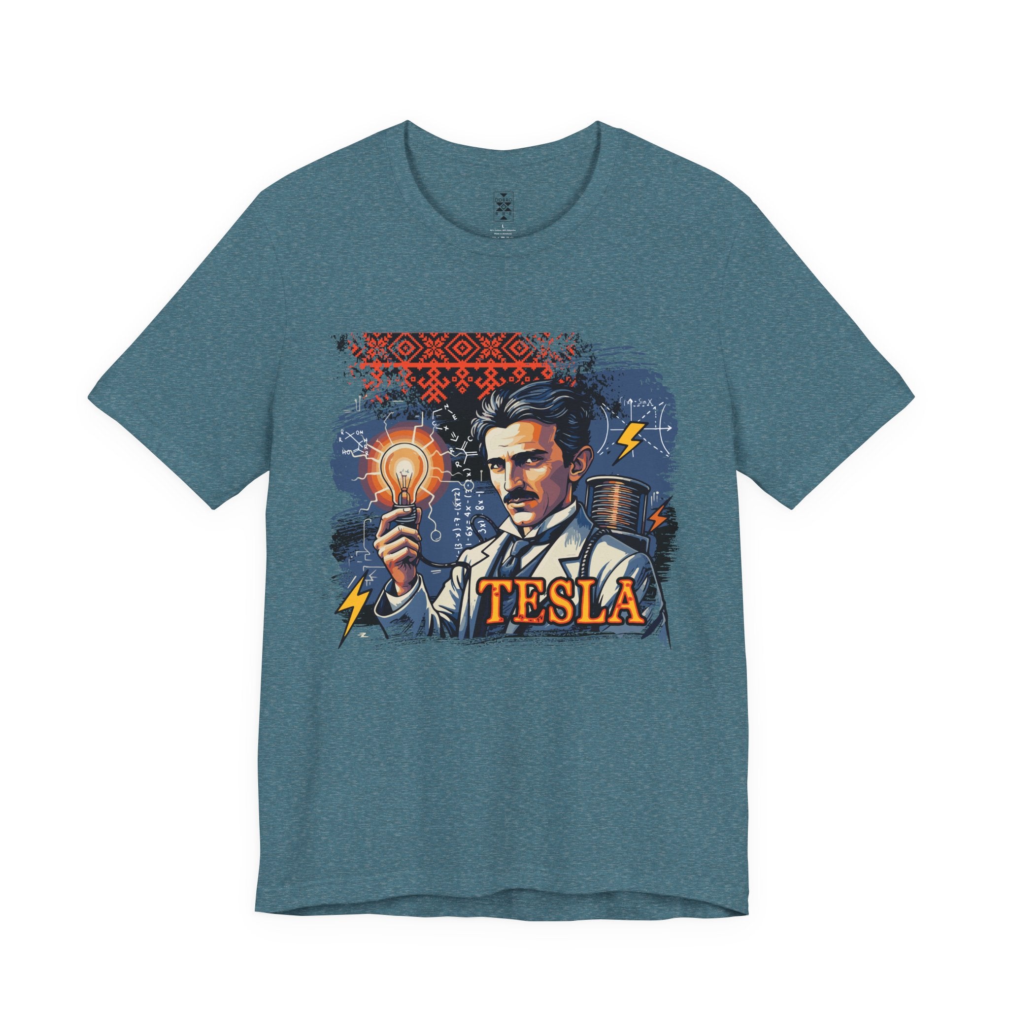 Nikola Tesla Graphic Tee,  Gift for Science Lovers, Retro T-Shirt