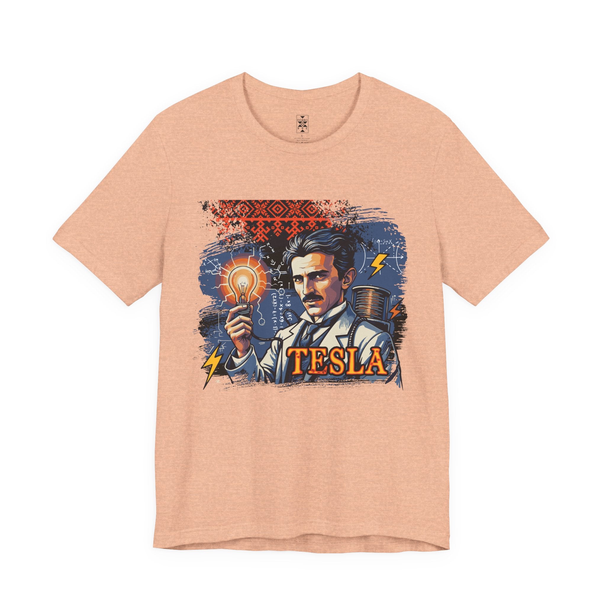 Nikola Tesla Graphic Tee,  Gift for Science Lovers, Retro T-Shirt