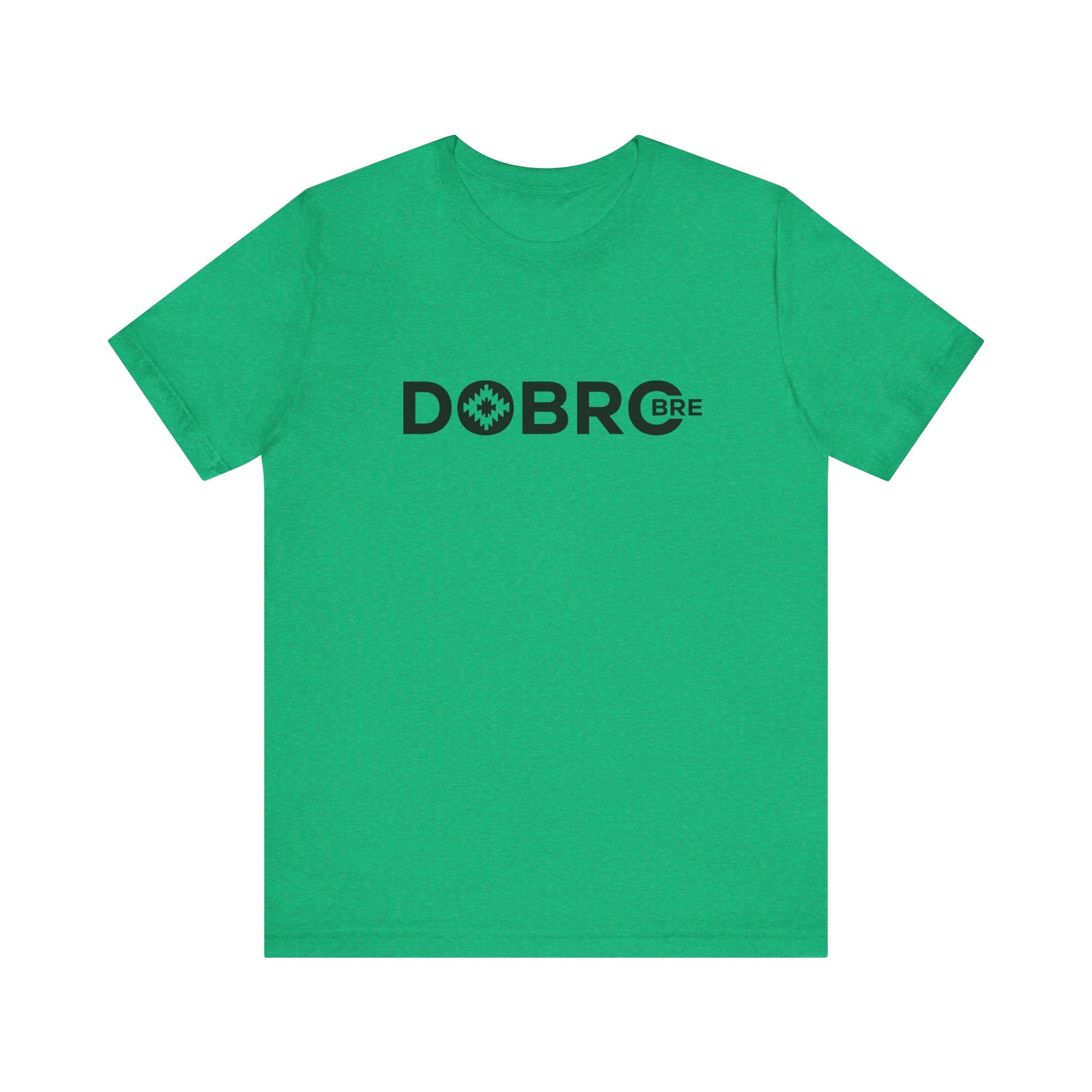 DOBRO BRE Unisex T-Shirt – Black Text Design | Bold. Simple. Balkan.
