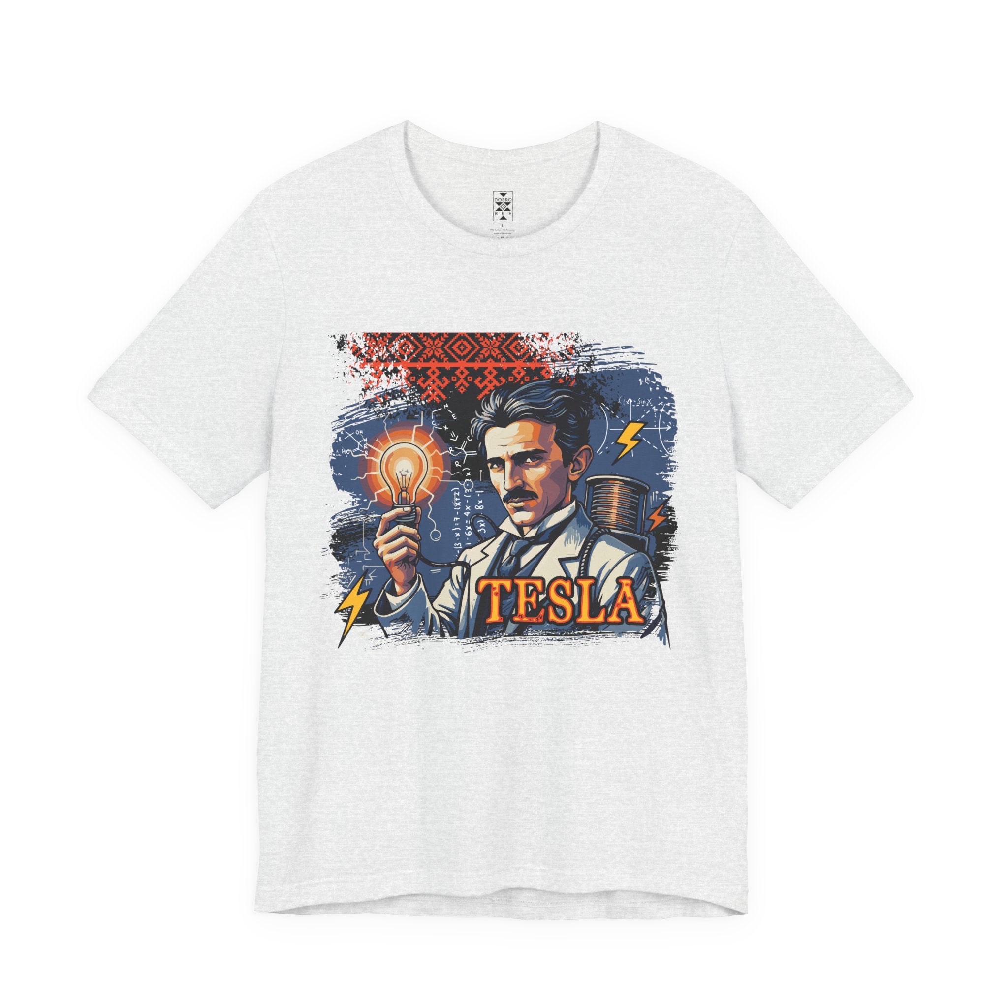 Nikola Tesla Graphic Tee,  Gift for Science Lovers, Retro T-Shirt