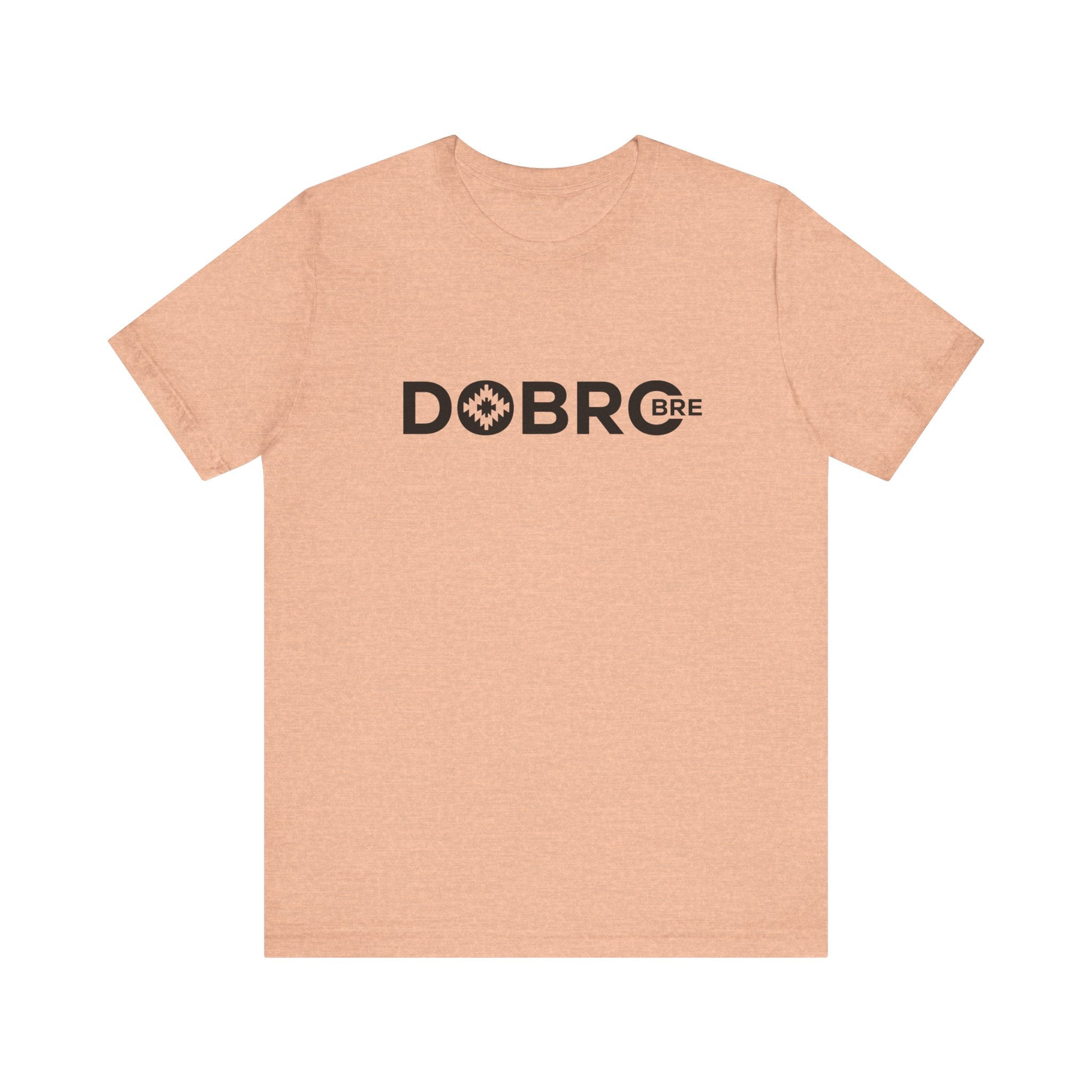 DOBRO BRE Unisex T-Shirt – Black Text Design | Bold. Simple. Balkan.