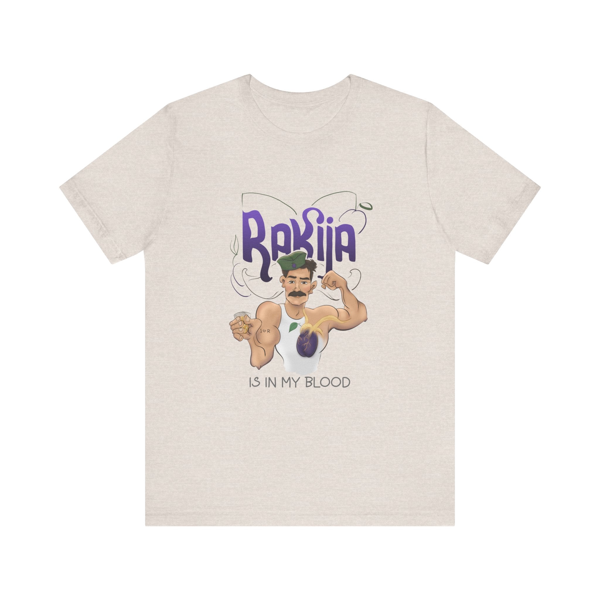 Rakija is in My Blood T-Shirt | Funny Balkan Culture Shirt