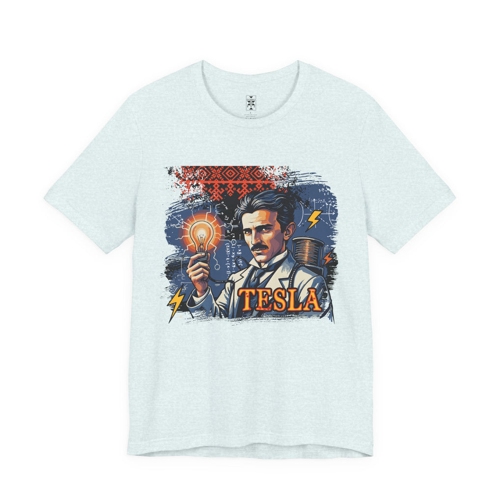 Nikola Tesla Graphic Tee,  Gift for Science Lovers, Retro T-Shirt