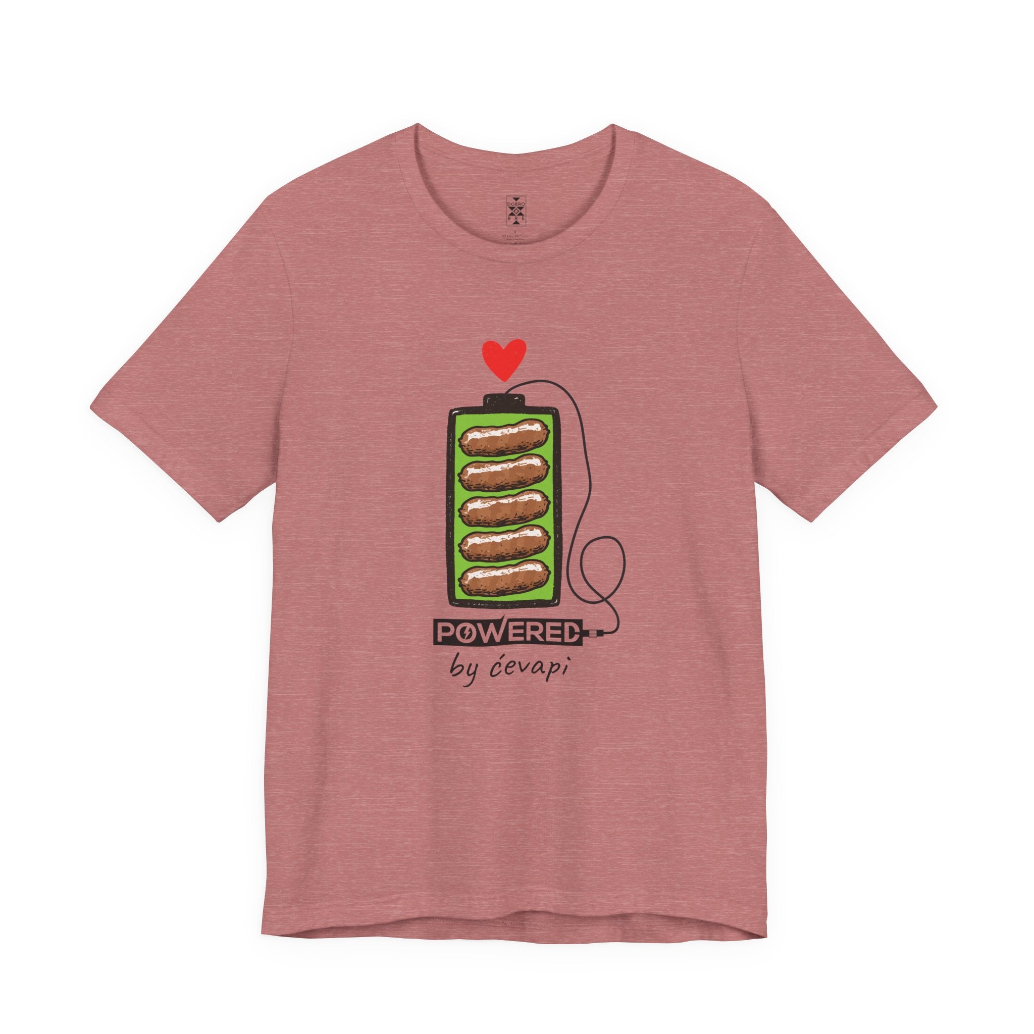 Powered by Ćevapi – Unisex Soft Tee