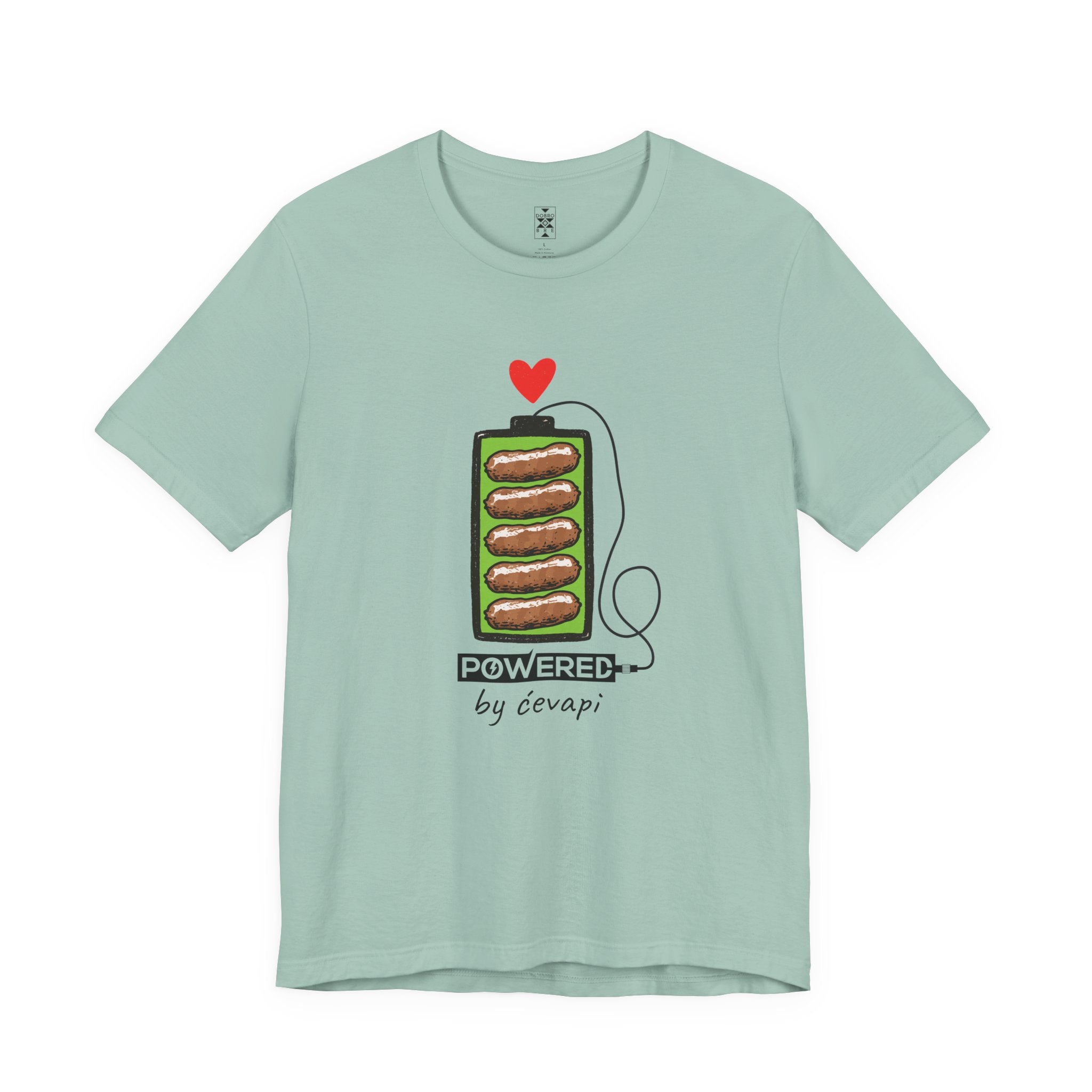 Powered by Ćevapi – Unisex Soft Tee