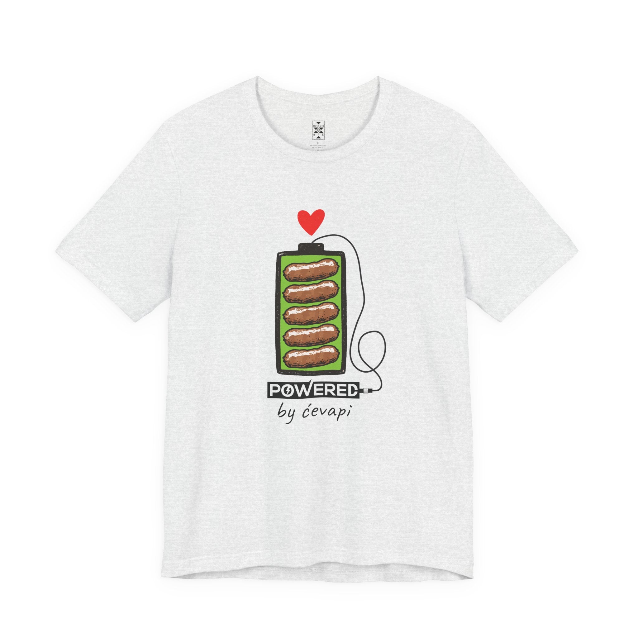 Powered by Ćevapi – Unisex Soft Tee