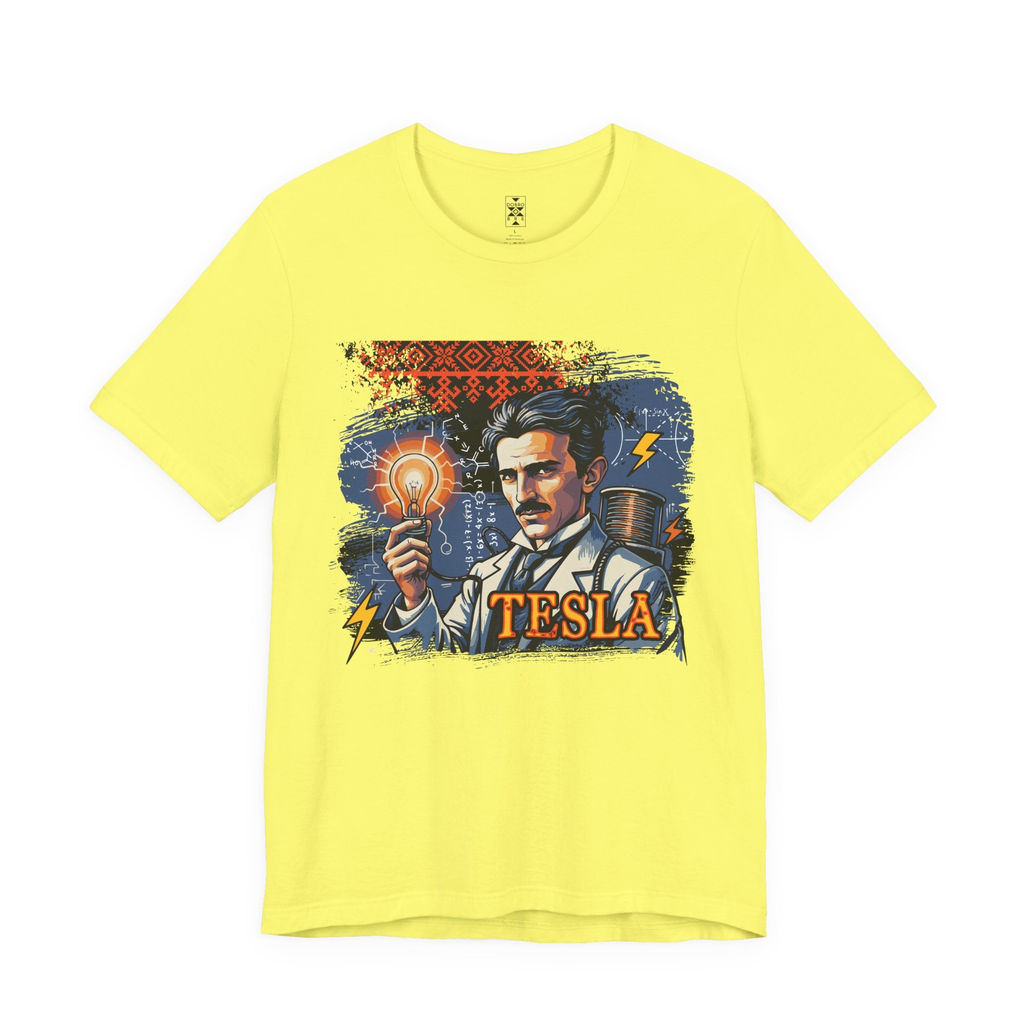 Nikola Tesla Graphic Tee,  Gift for Science Lovers, Retro T-Shirt
