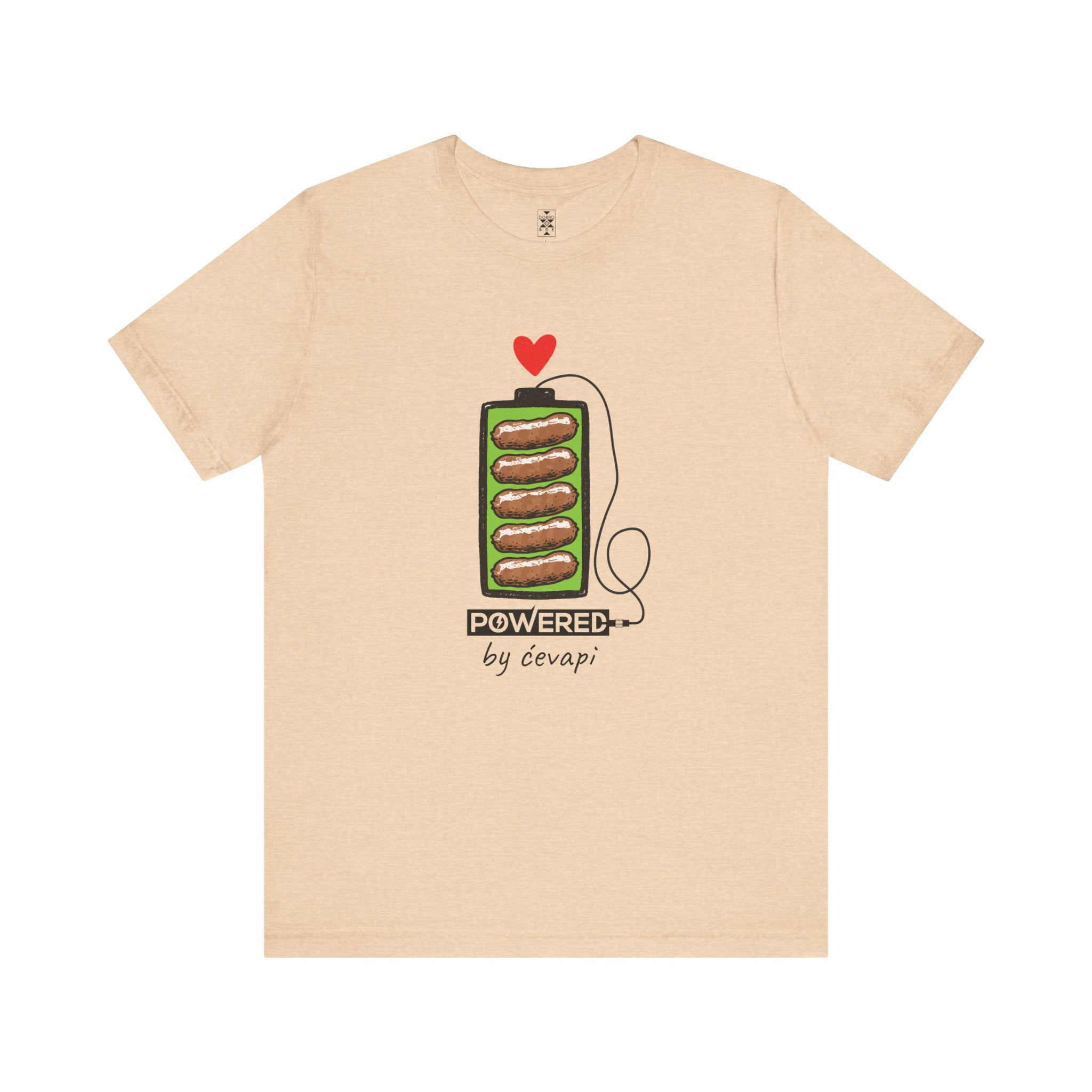 Powered by Ćevapi – Unisex Soft Tee