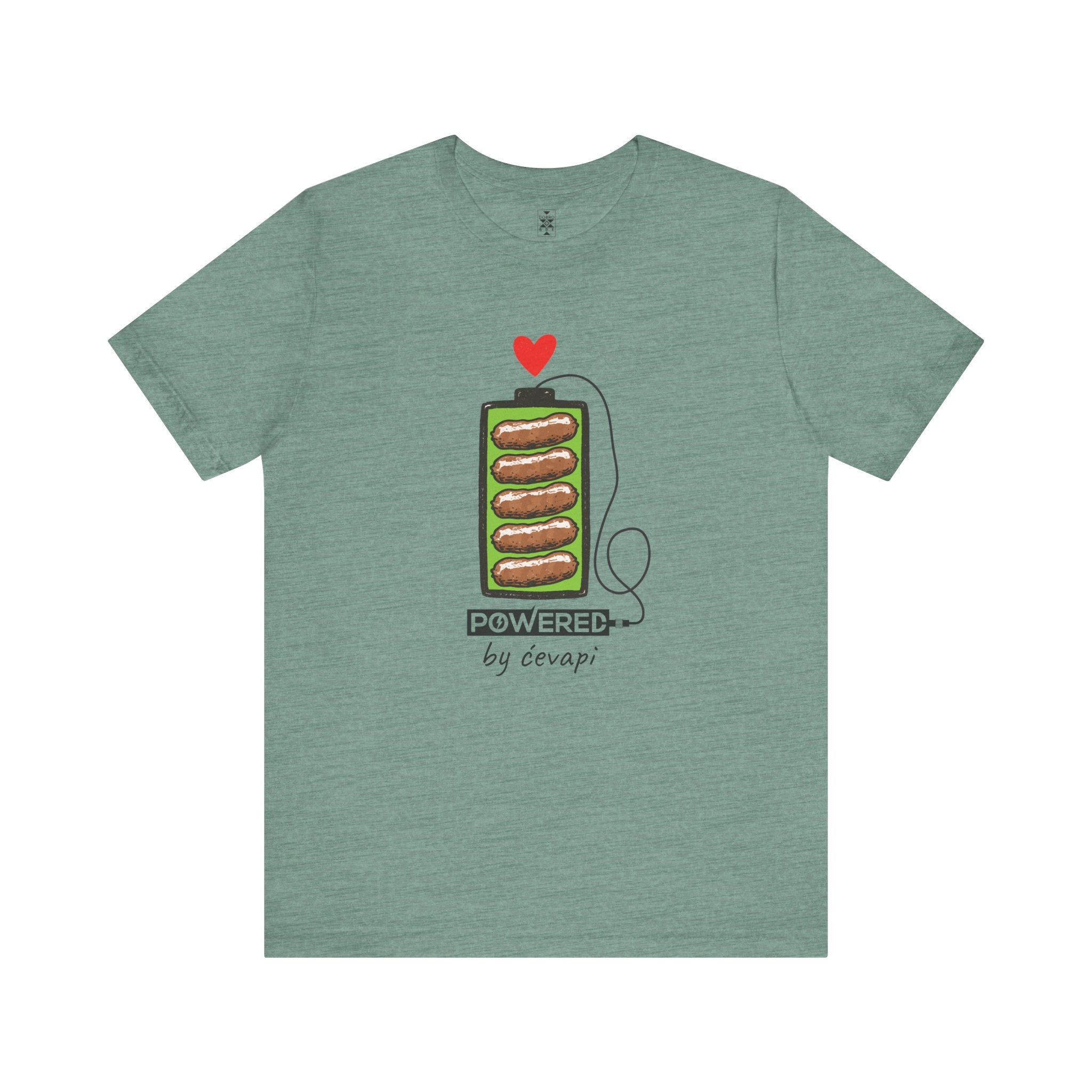 Powered by Ćevapi – Unisex Soft Tee