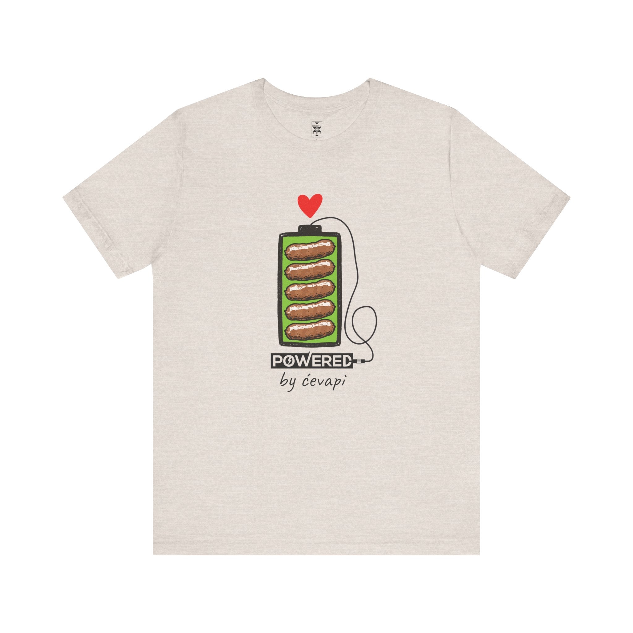 Powered by Ćevapi – Unisex Soft Tee