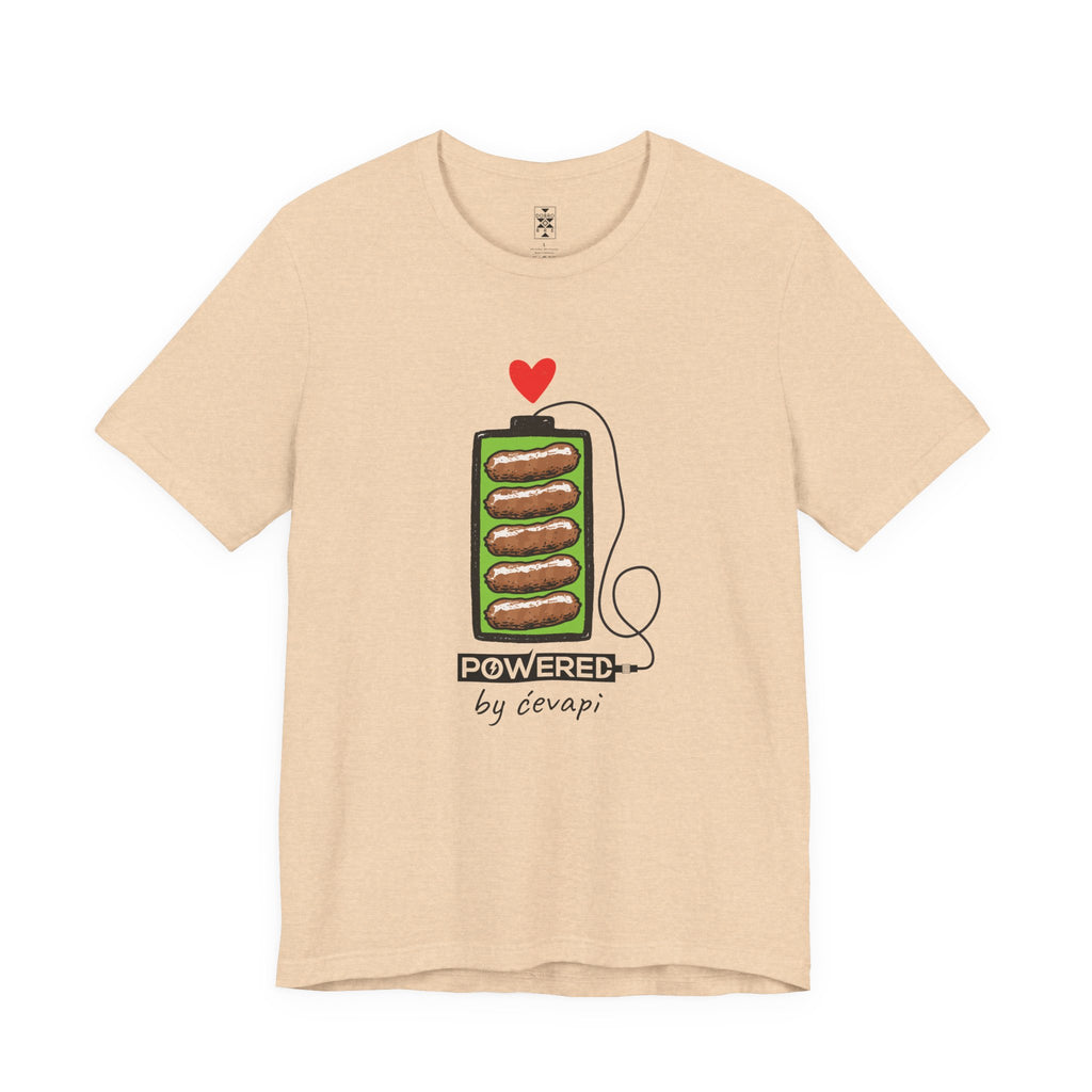 Powered by Ćevapi – Unisex Soft Tee