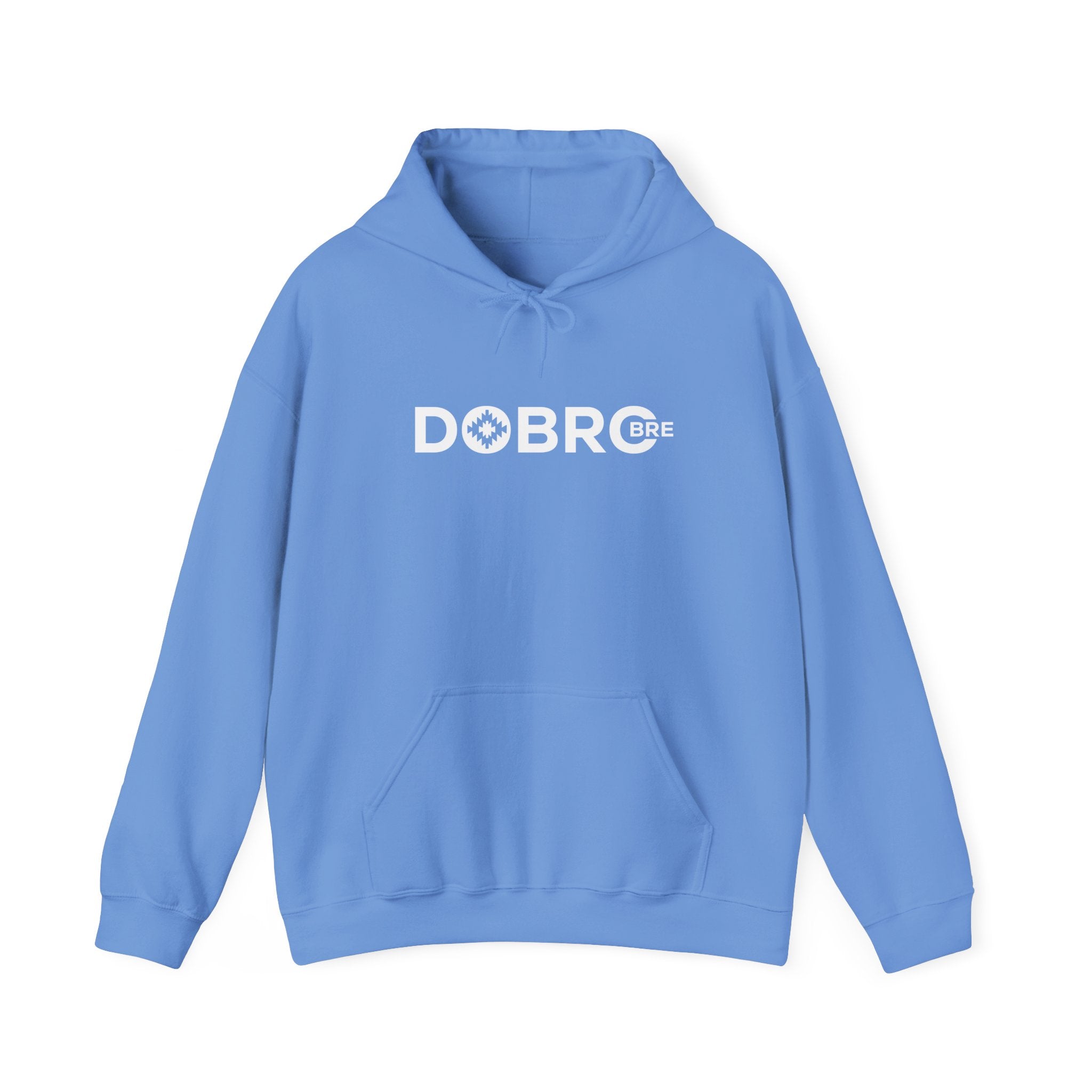 Dobro Bre Classic Black Hoodie – Unisex Heavyweight
