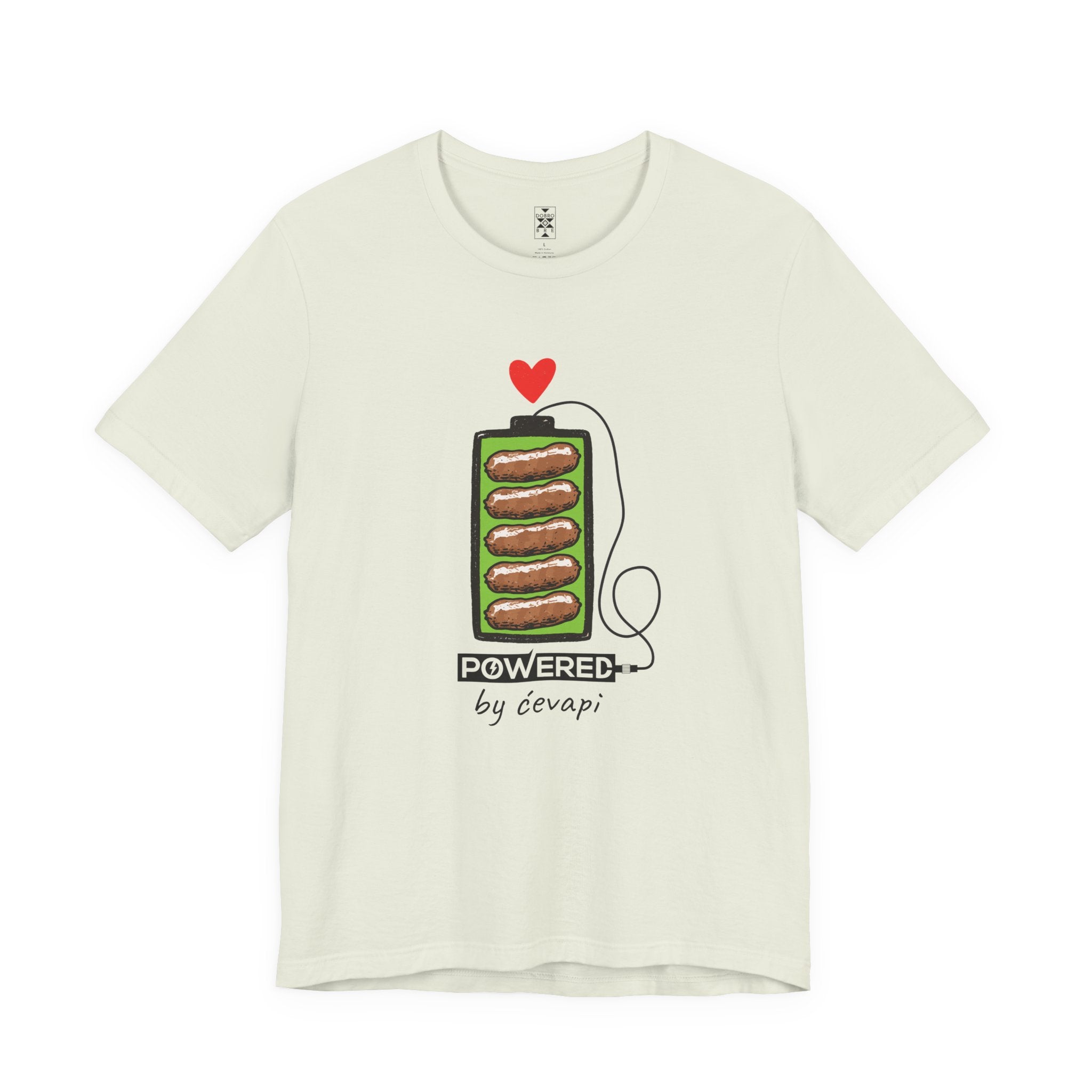 Powered by Ćevapi – Unisex Soft Tee