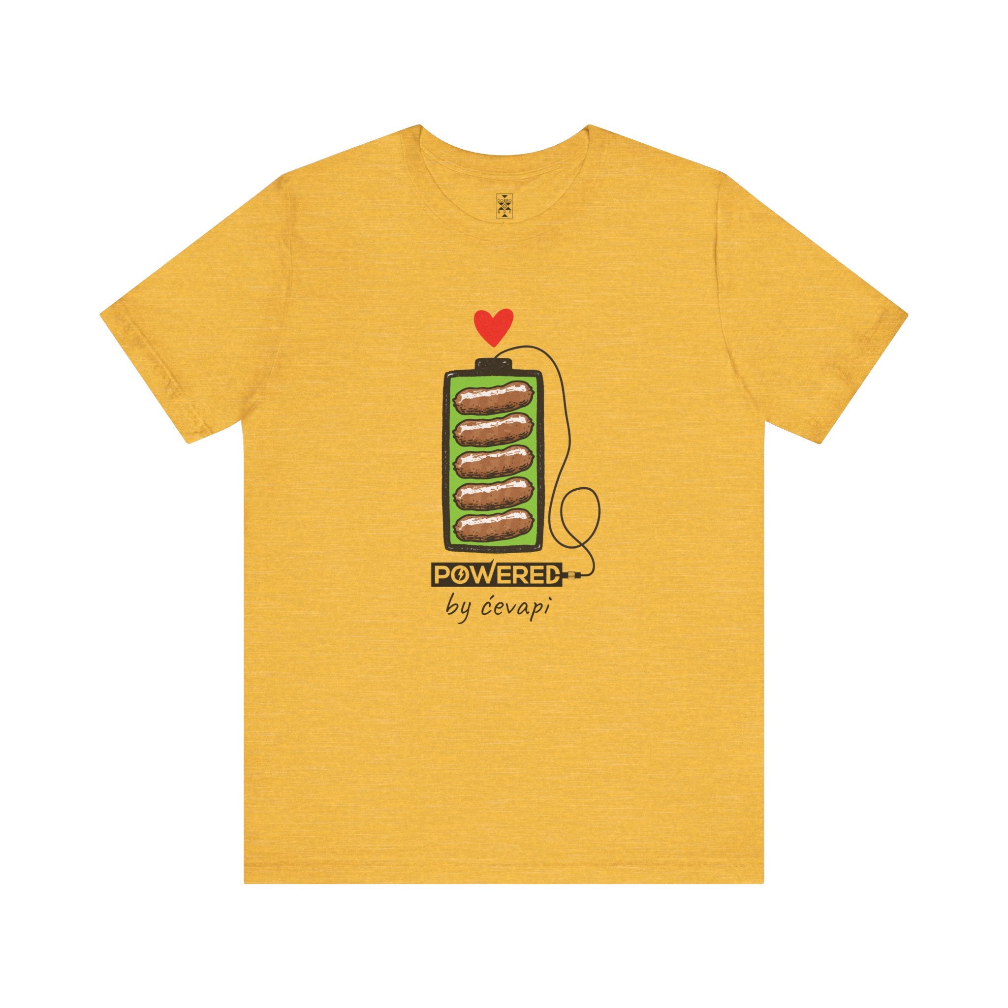 Powered by Ćevapi – Unisex Soft Tee
