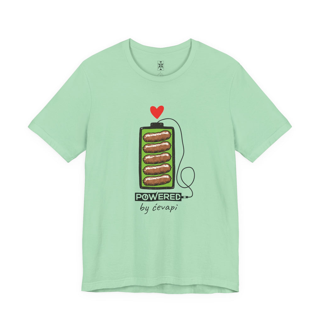 Powered by Ćevapi – Unisex Soft Tee