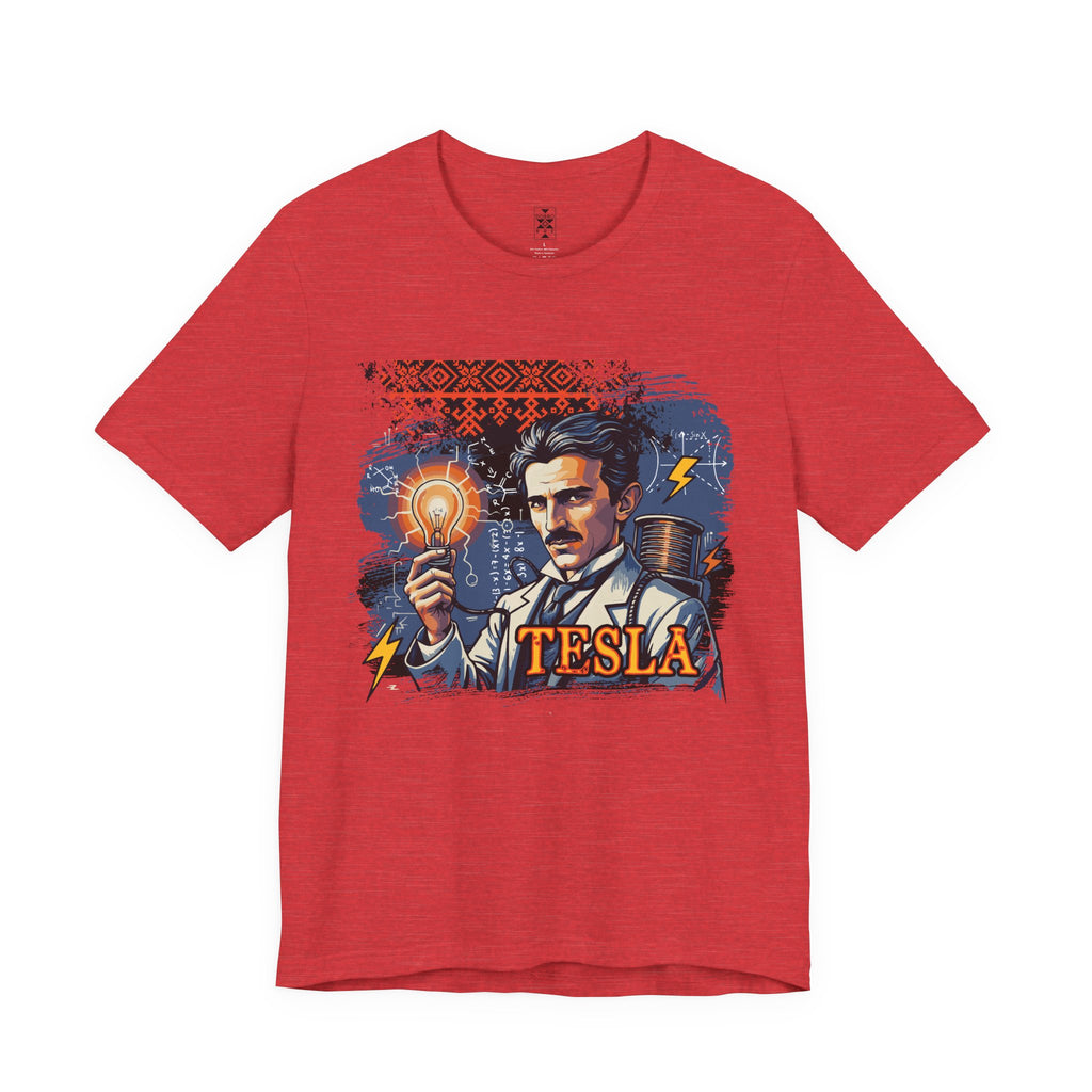 Nikola Tesla Graphic Tee,  Gift for Science Lovers, Retro T-Shirt