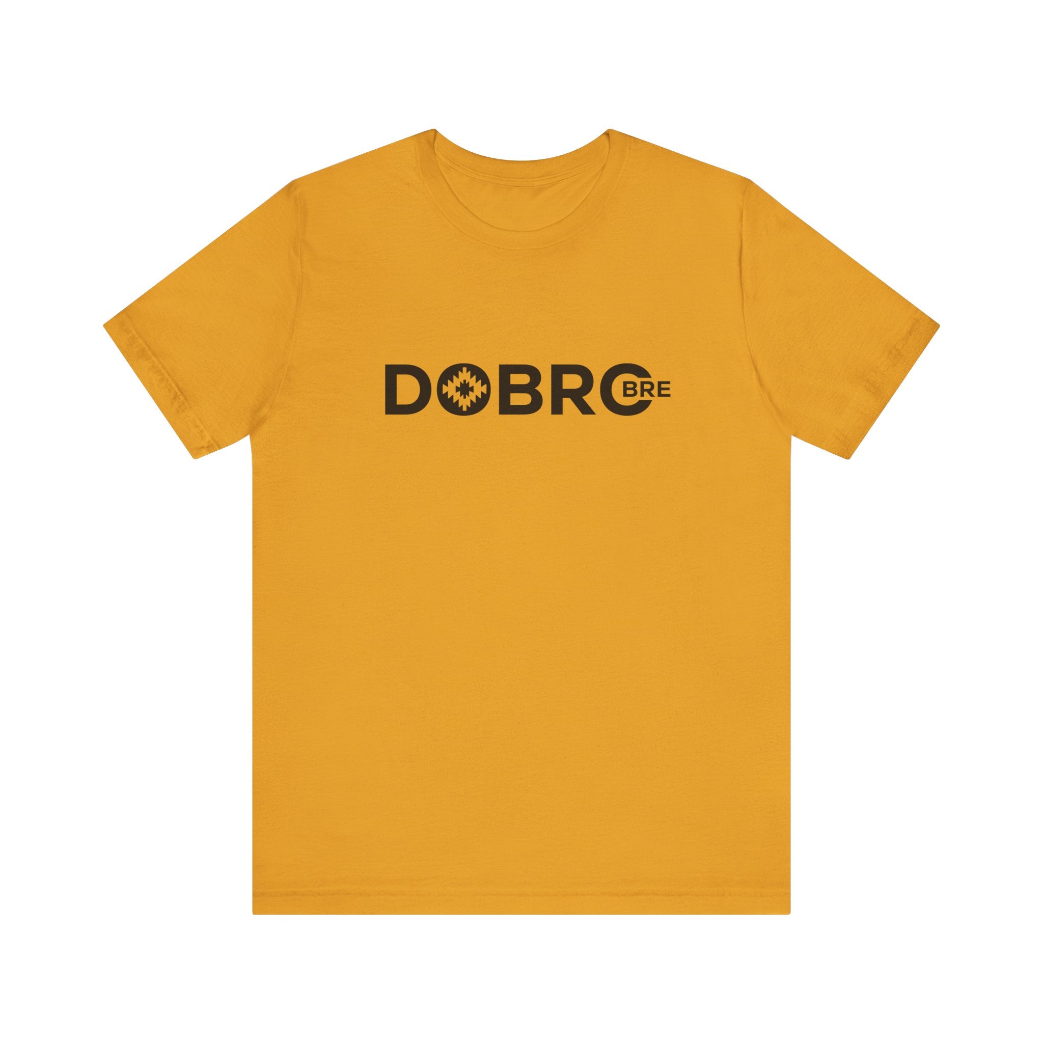 DOBRO BRE Unisex T-Shirt – Black Text Design | Bold. Simple. Balkan.