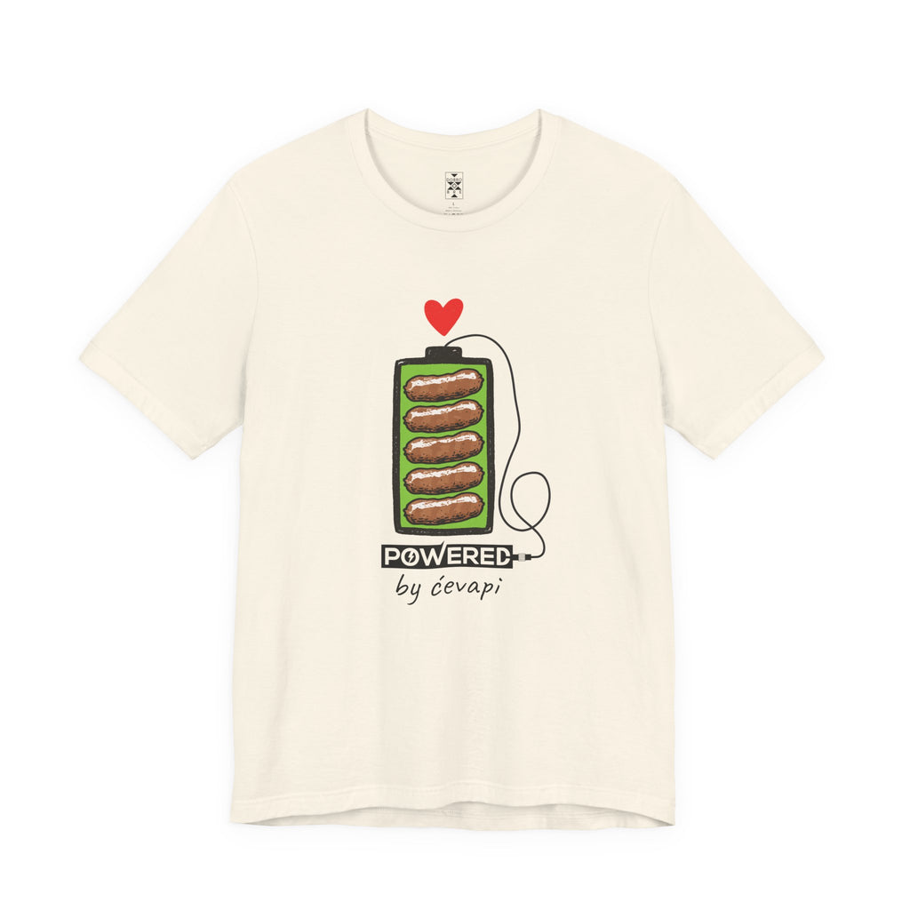 Powered by Ćevapi – Unisex Soft Tee