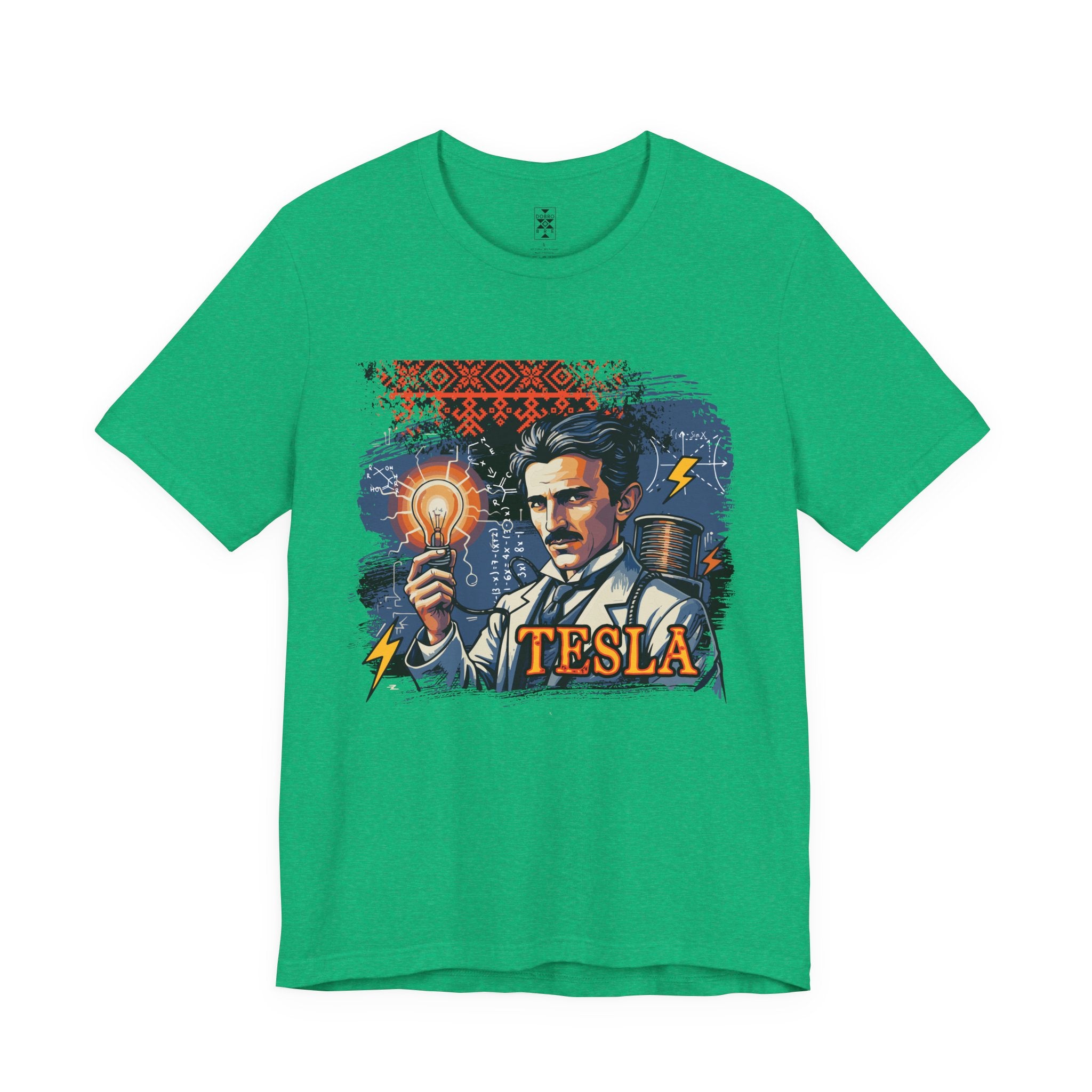 Nikola Tesla Graphic Tee,  Gift for Science Lovers, Retro T-Shirt