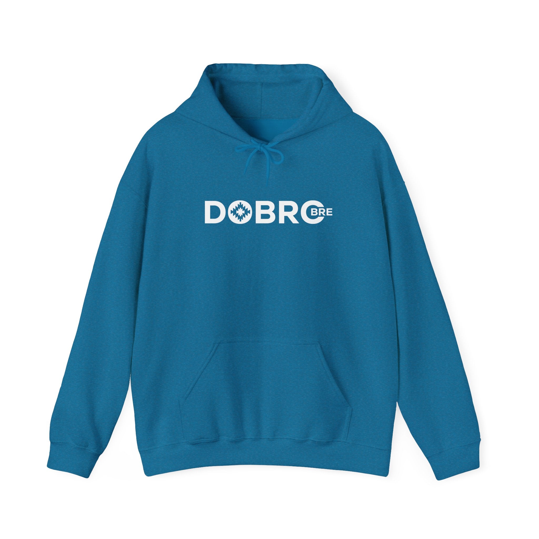 Dobro Bre Classic Black Hoodie – Unisex Heavyweight