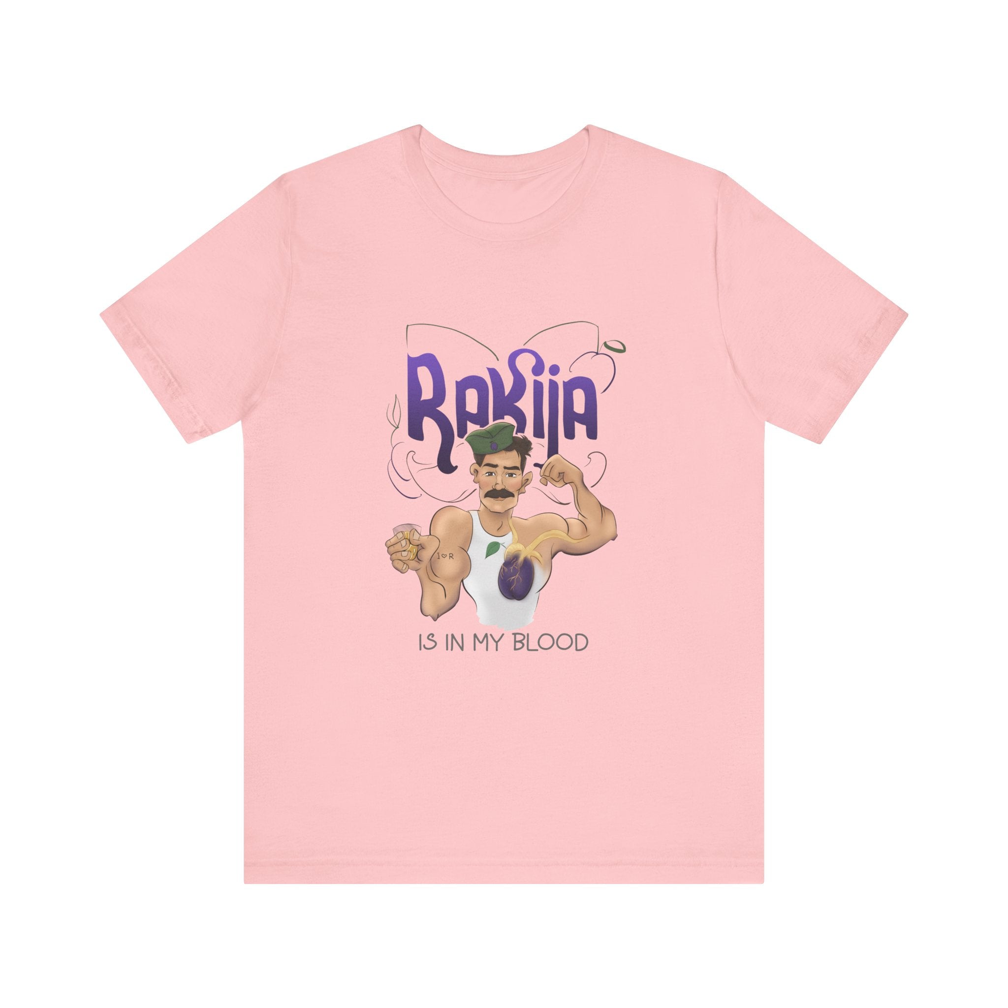 Rakija is in My Blood T-Shirt | Funny Balkan Culture Shirt