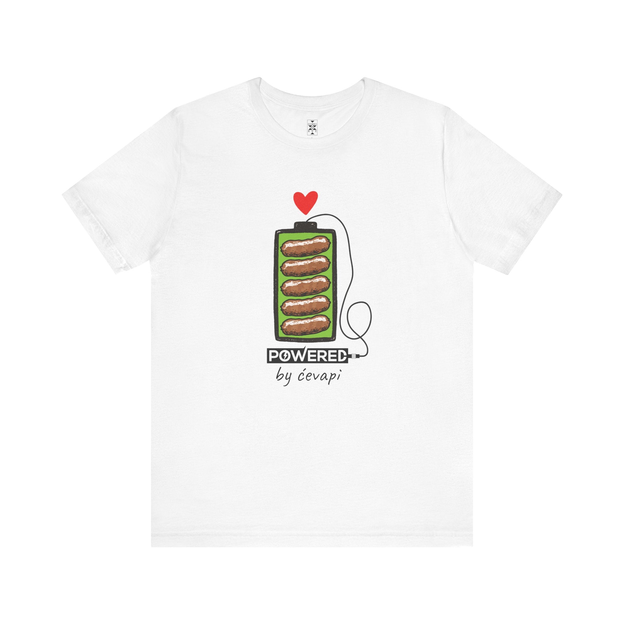 Powered by Ćevapi – Unisex Soft Tee