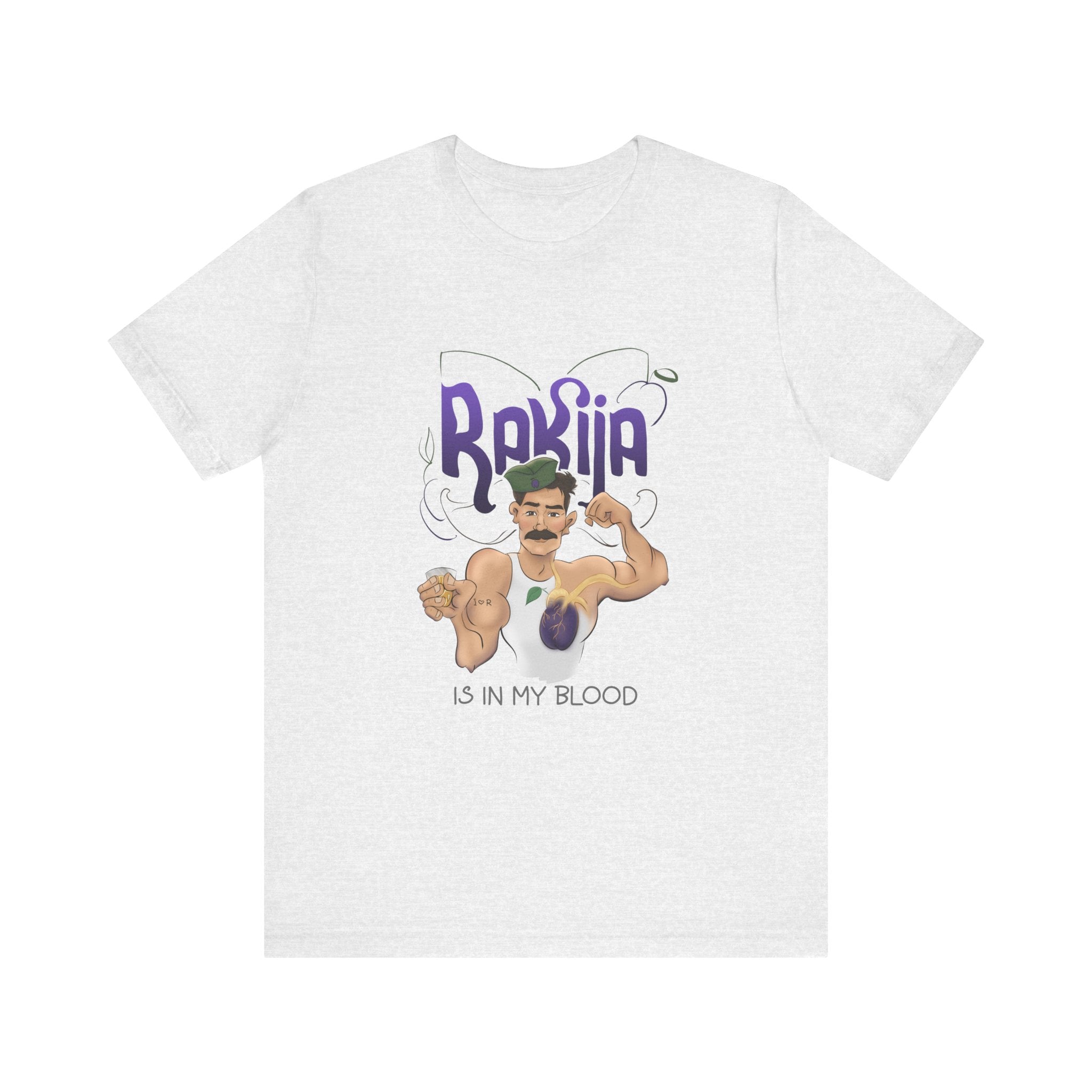 Rakija is in My Blood T-Shirt | Funny Balkan Culture Shirt