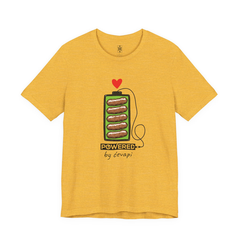 Powered by Ćevapi – Unisex Soft Tee