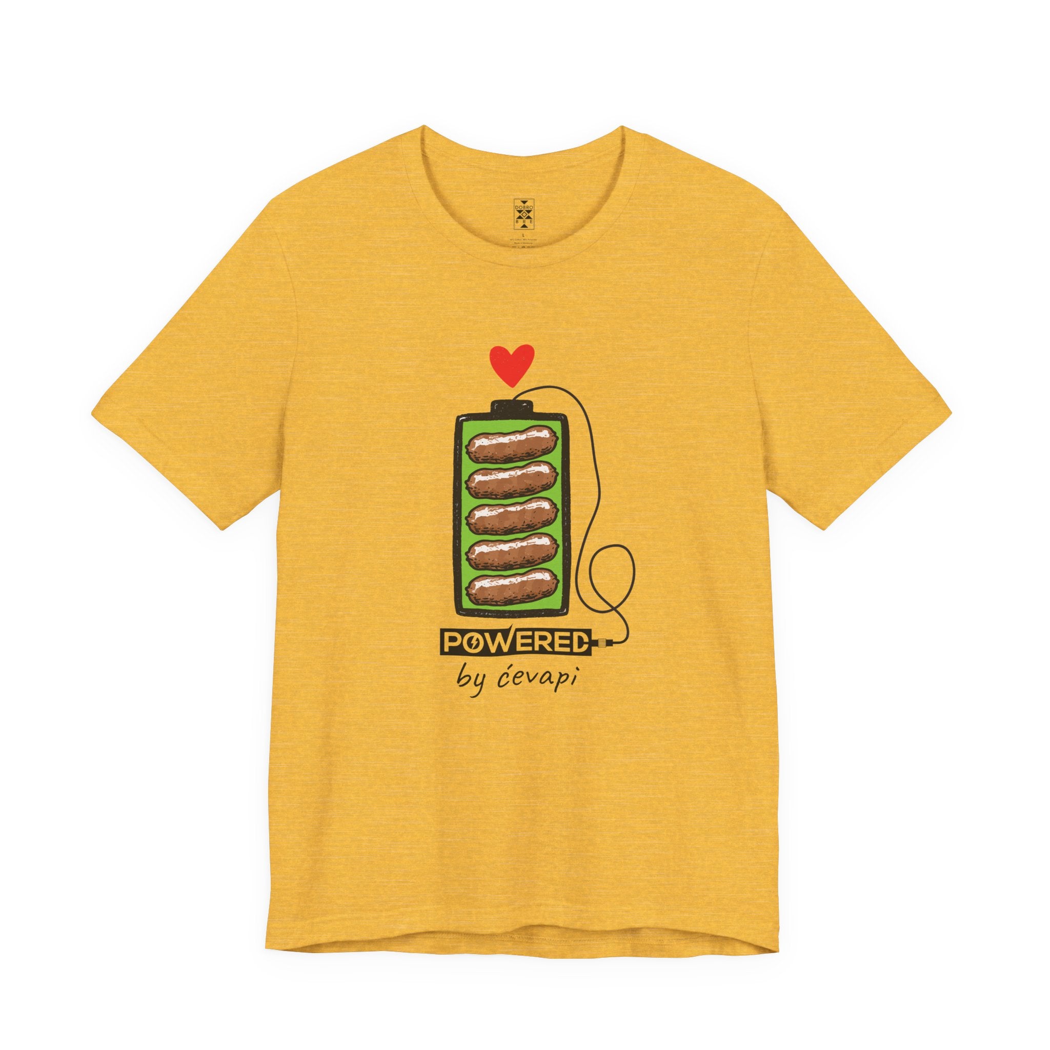 Powered by Ćevapi – Unisex Soft Tee