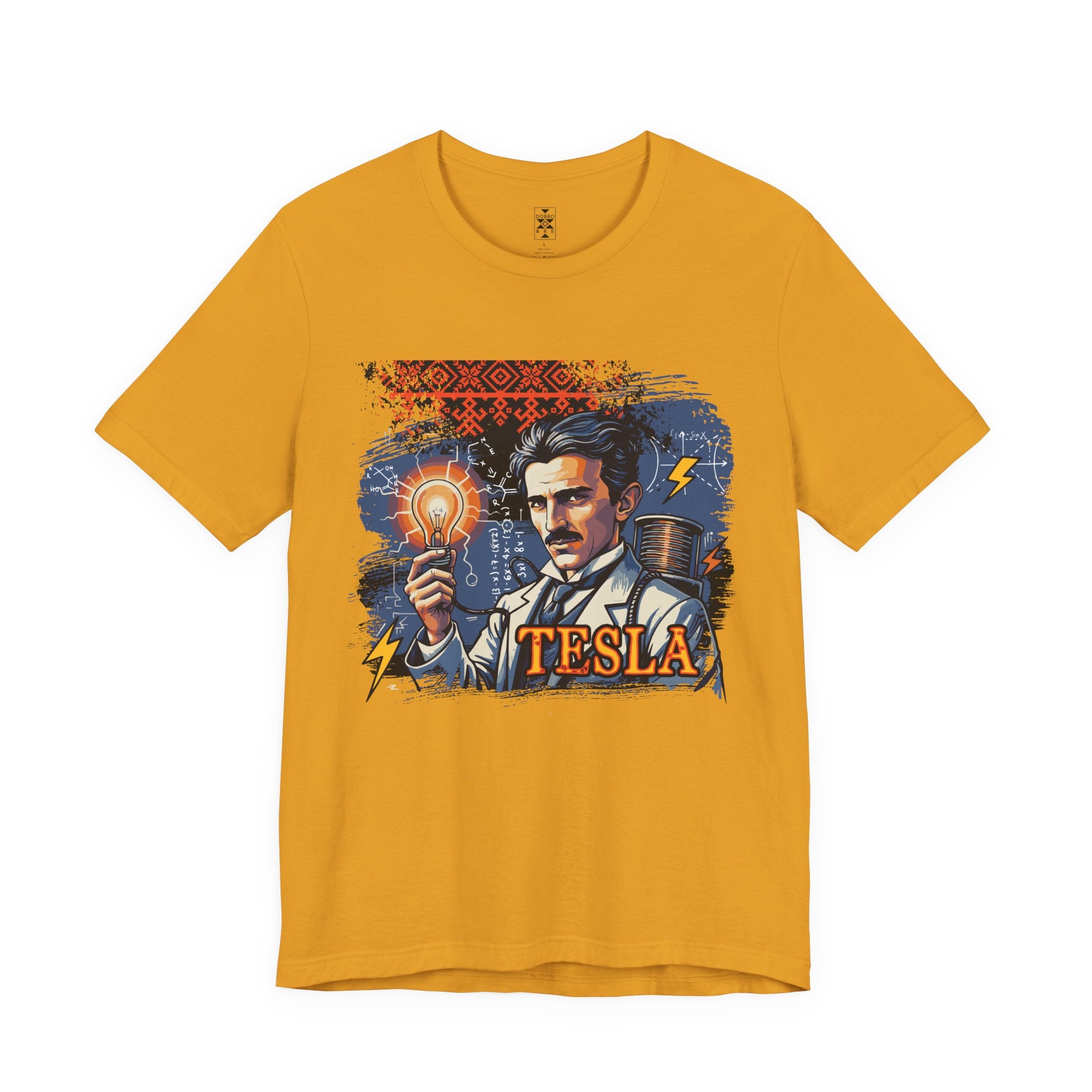 Nikola Tesla Graphic Tee,  Gift for Science Lovers, Retro T-Shirt