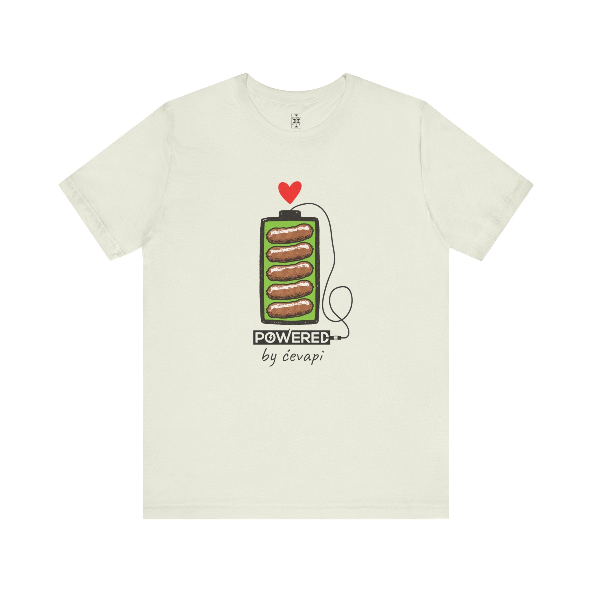 Powered by Ćevapi – Unisex Soft Tee