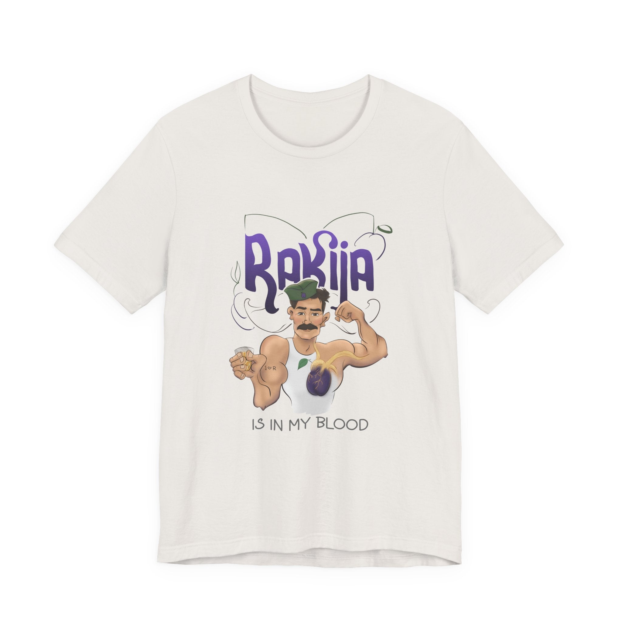 Rakija is in My Blood T-Shirt | Funny Balkan Culture Shirt