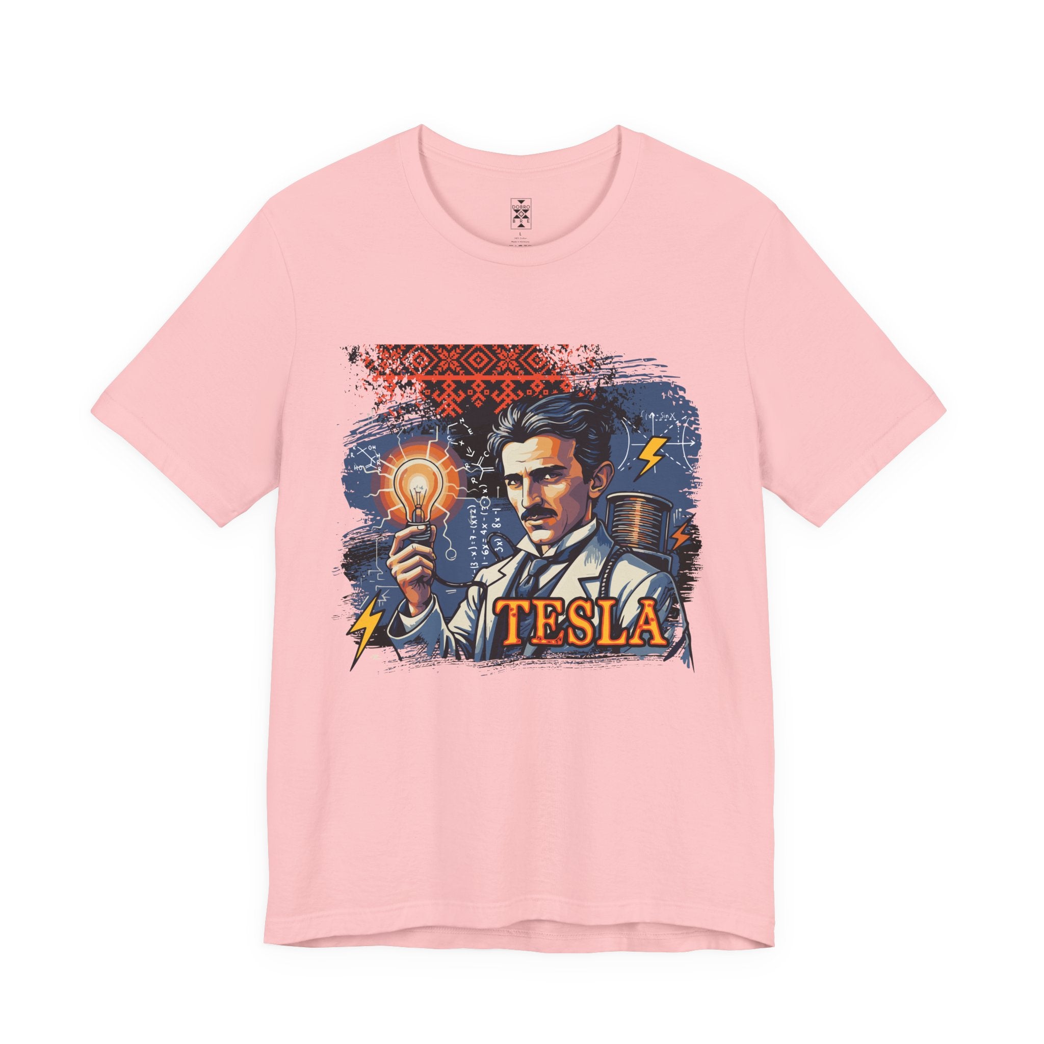 Nikola Tesla Graphic Tee,  Gift for Science Lovers, Retro T-Shirt