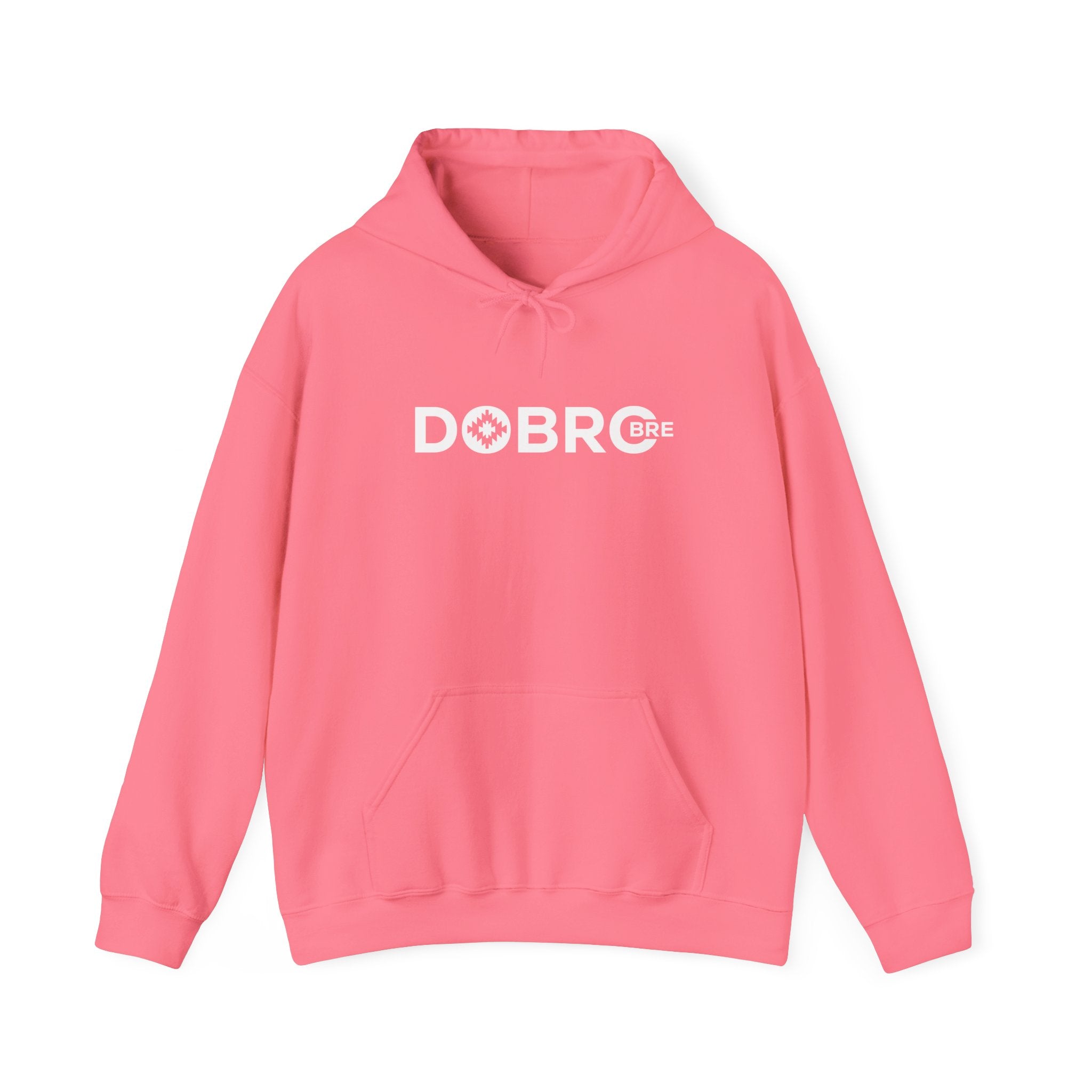Dobro Bre Classic Black Hoodie – Unisex Heavyweight