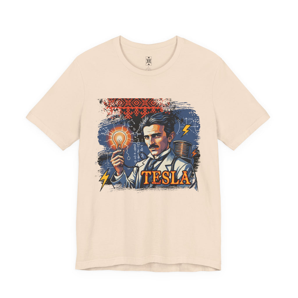 Nikola Tesla Graphic Tee,  Gift for Science Lovers, Retro T-Shirt
