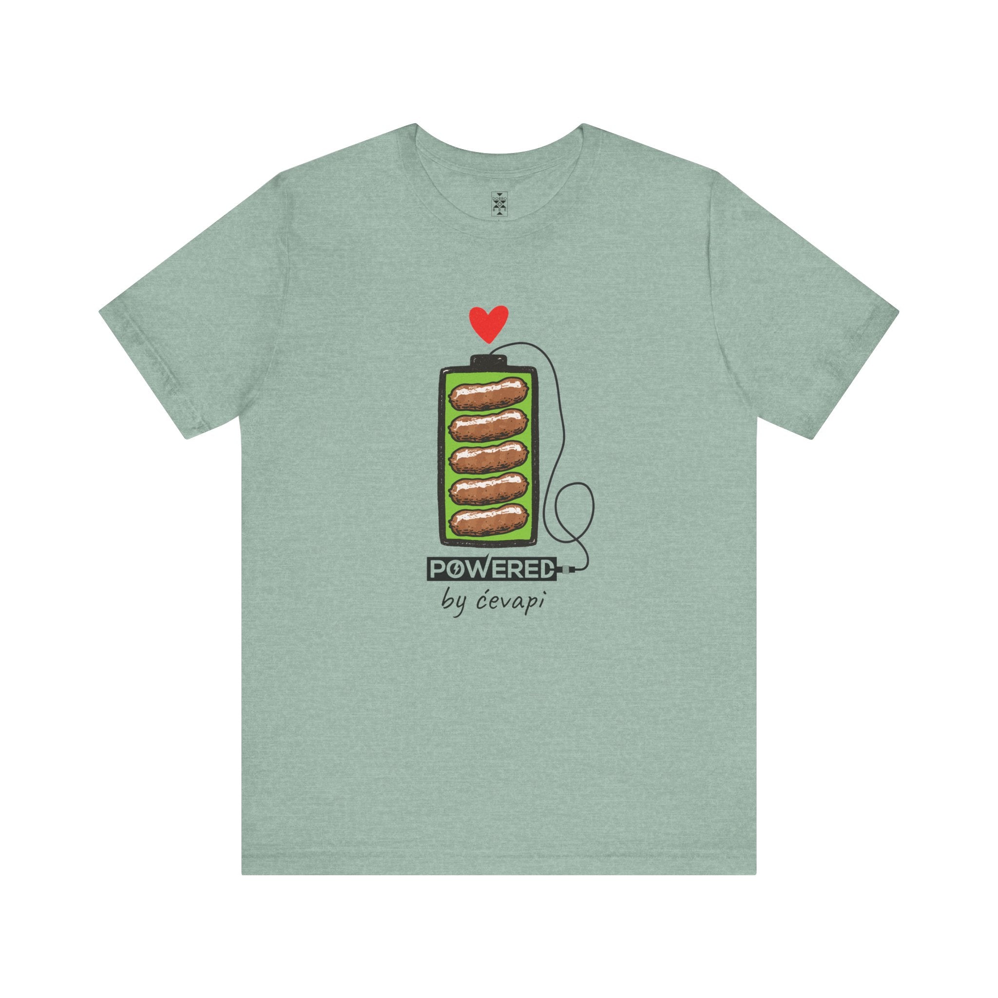 Powered by Ćevapi – Unisex Soft Tee