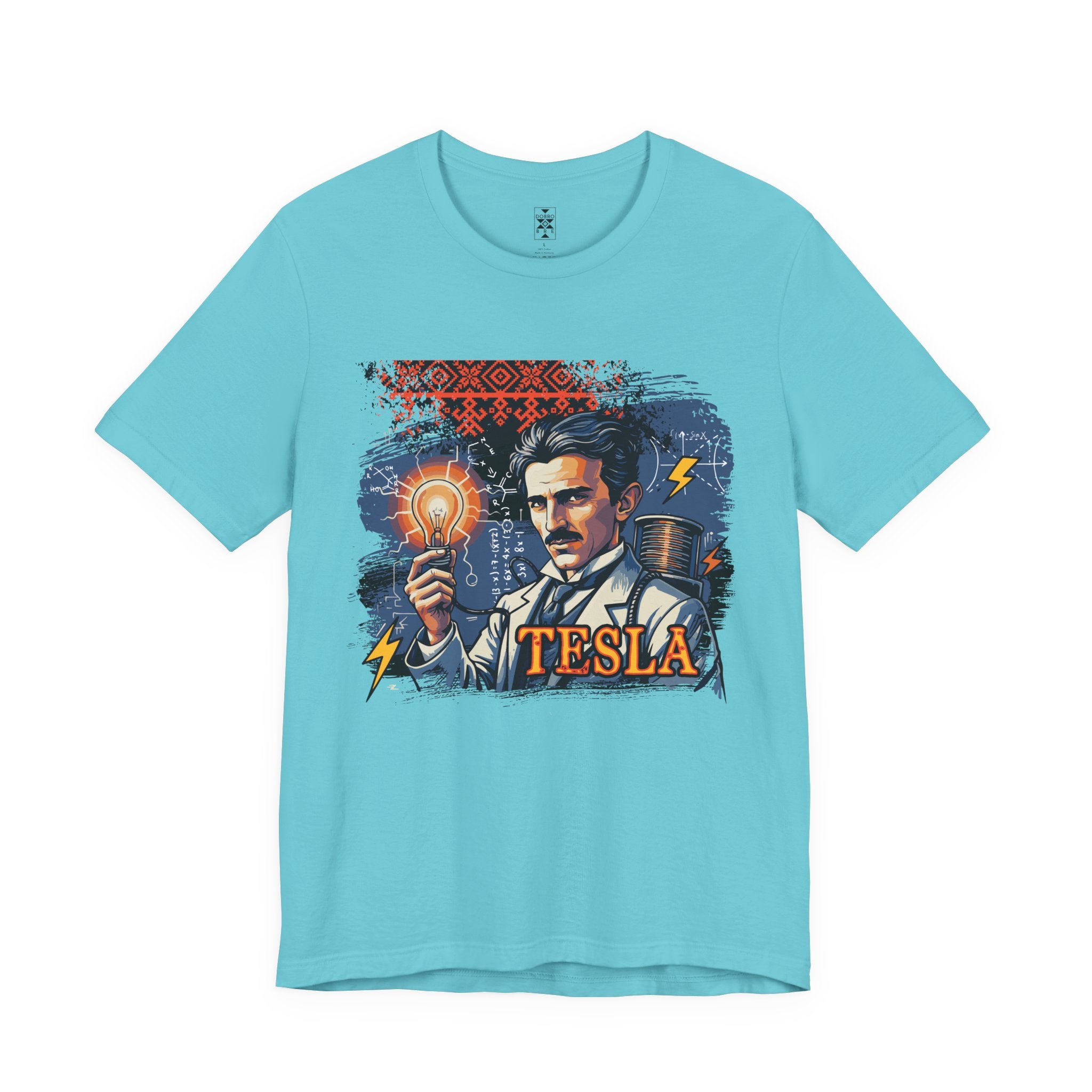 Nikola Tesla Graphic Tee,  Gift for Science Lovers, Retro T-Shirt