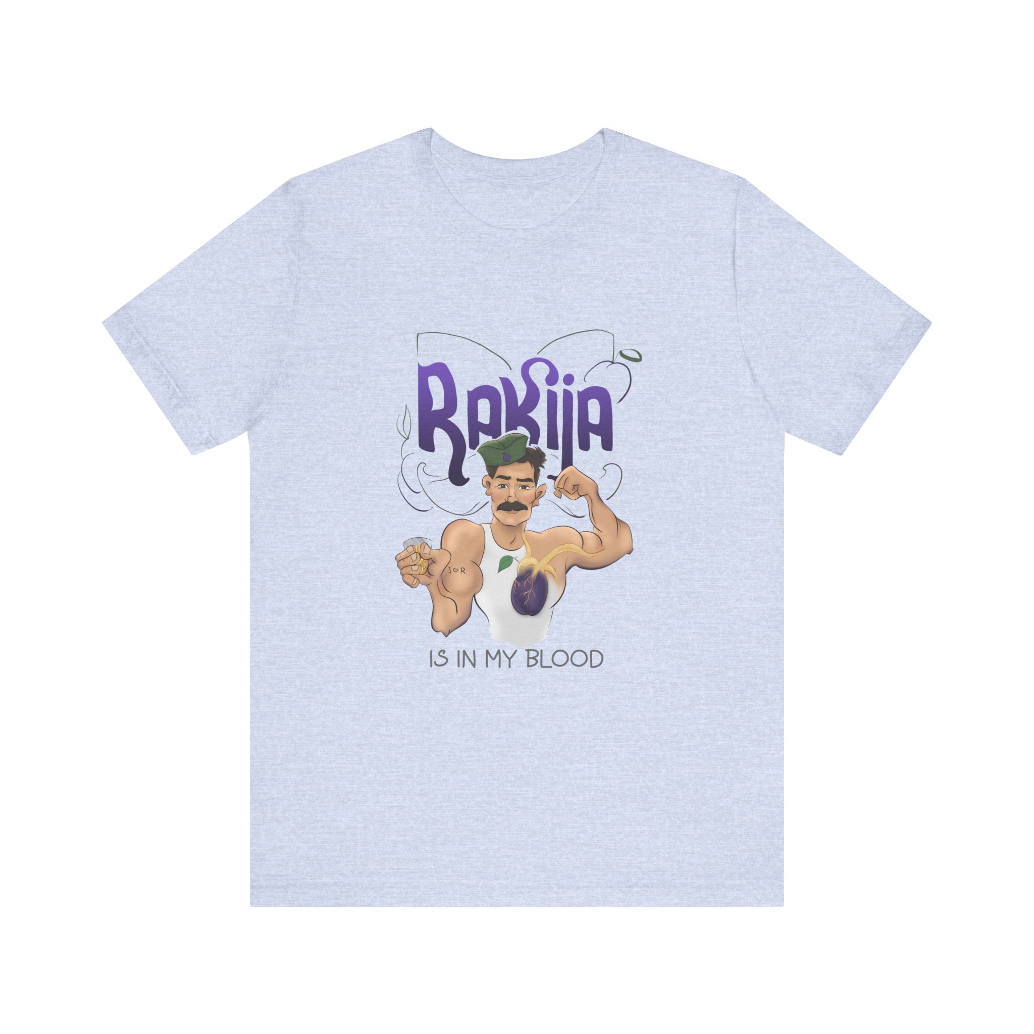 Rakija is in My Blood T-Shirt | Funny Balkan Culture Shirt